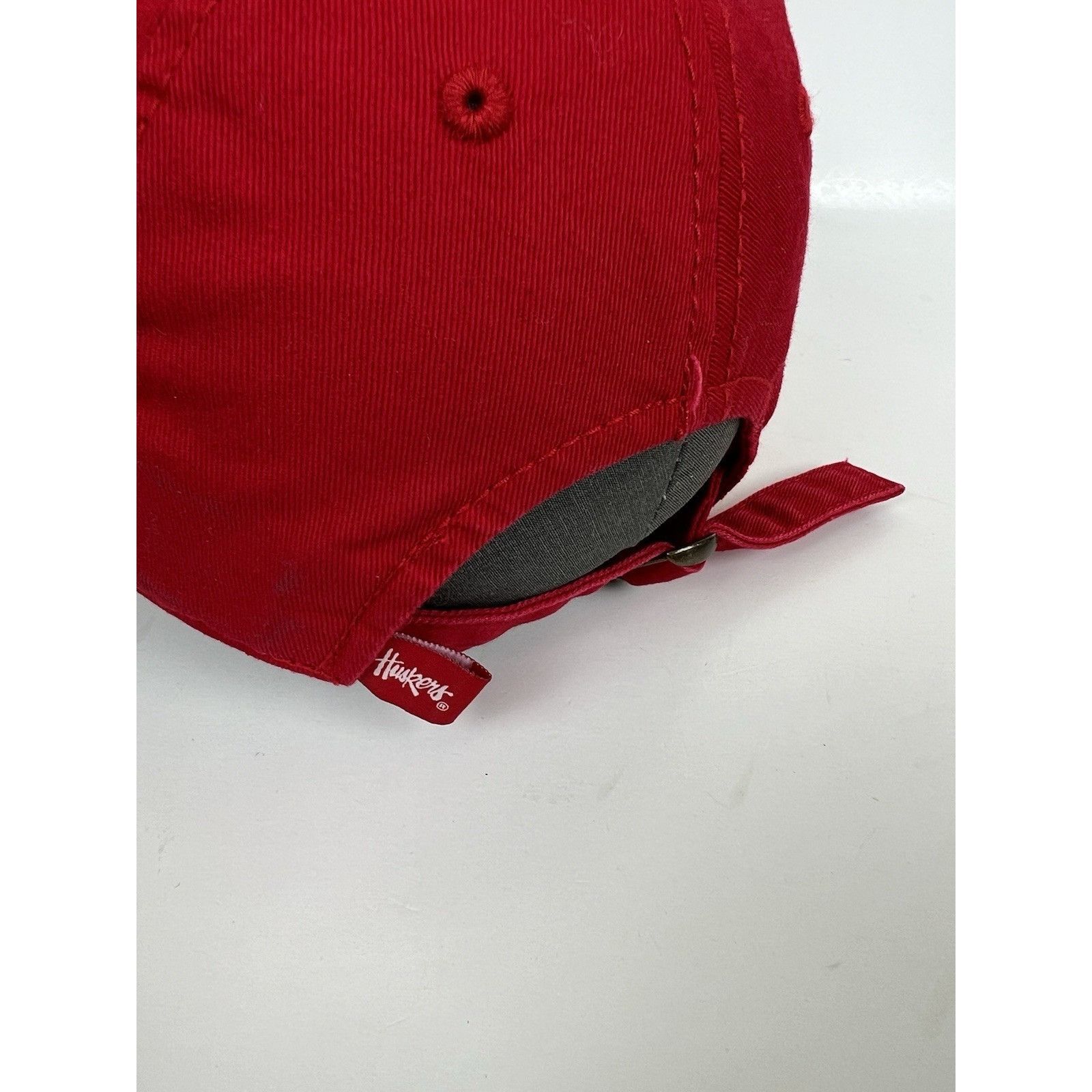 Top Of The World Nebraska Cornhuskers Strapback Hat Cap Red Top Of The Works Size ONE SIZE - 4 Thumbnail