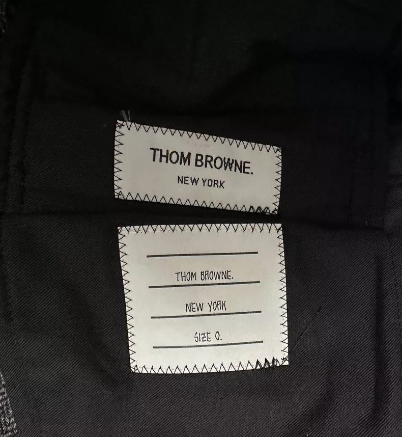 Thom Browne Thom Browne size0 Patchwork woolen men's trousers Size 36R - 5 Thumbnail