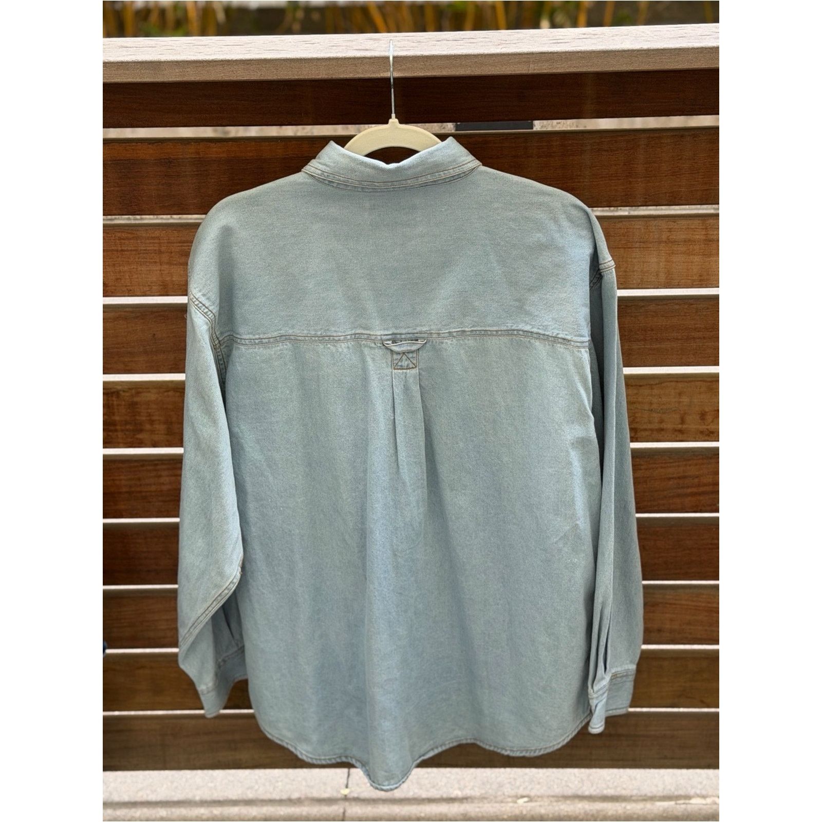 Other VTG 90s Dreamworld Tiger Island Denim Shirt L Size US L / EU 52-54 / 3 - 5 Thumbnail