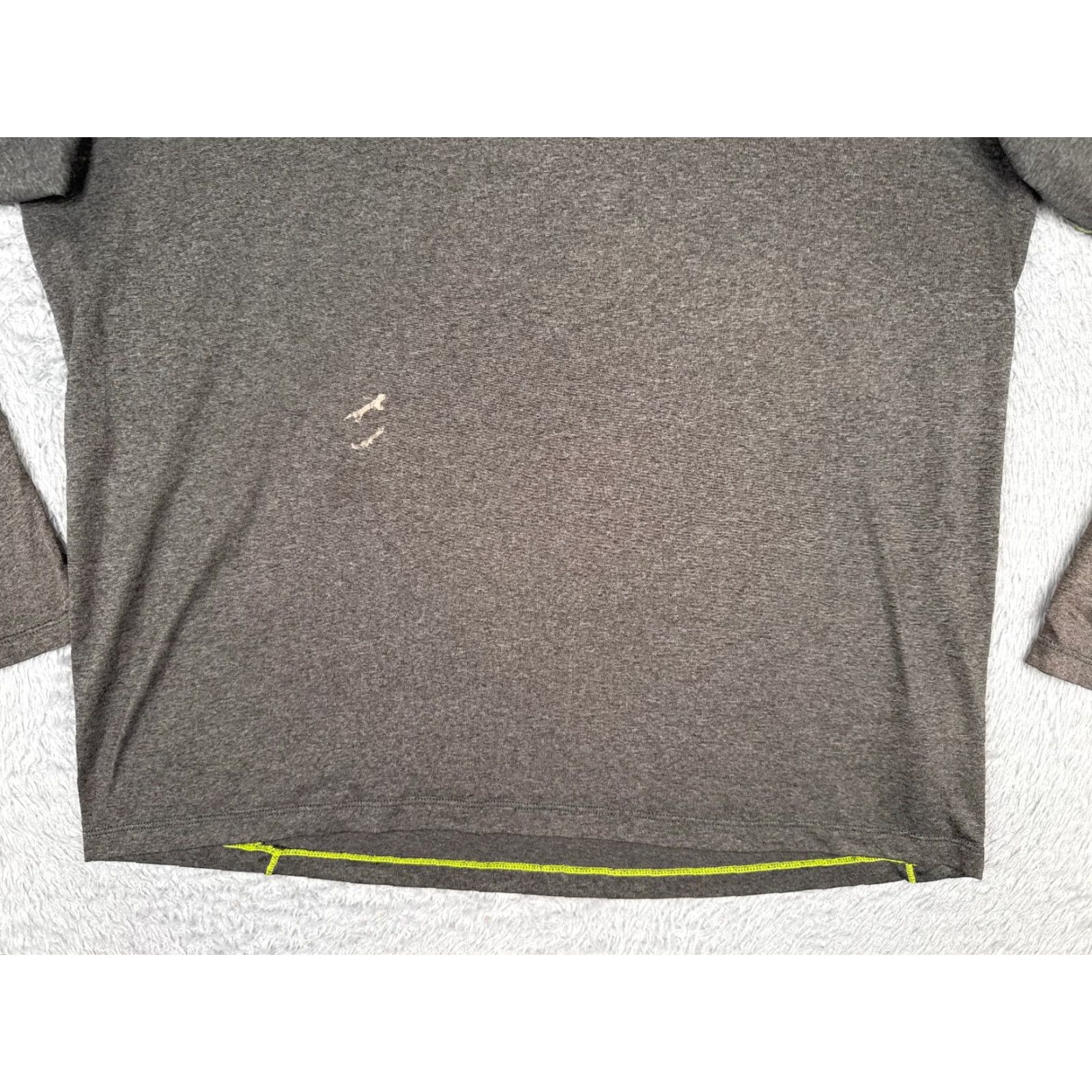 The North Face The North Face Shirt Men Large Gray Long Sleeve Hooded Flashdry Polyester READ Size L / US 10 / IT 46 - 5 Thumbnail