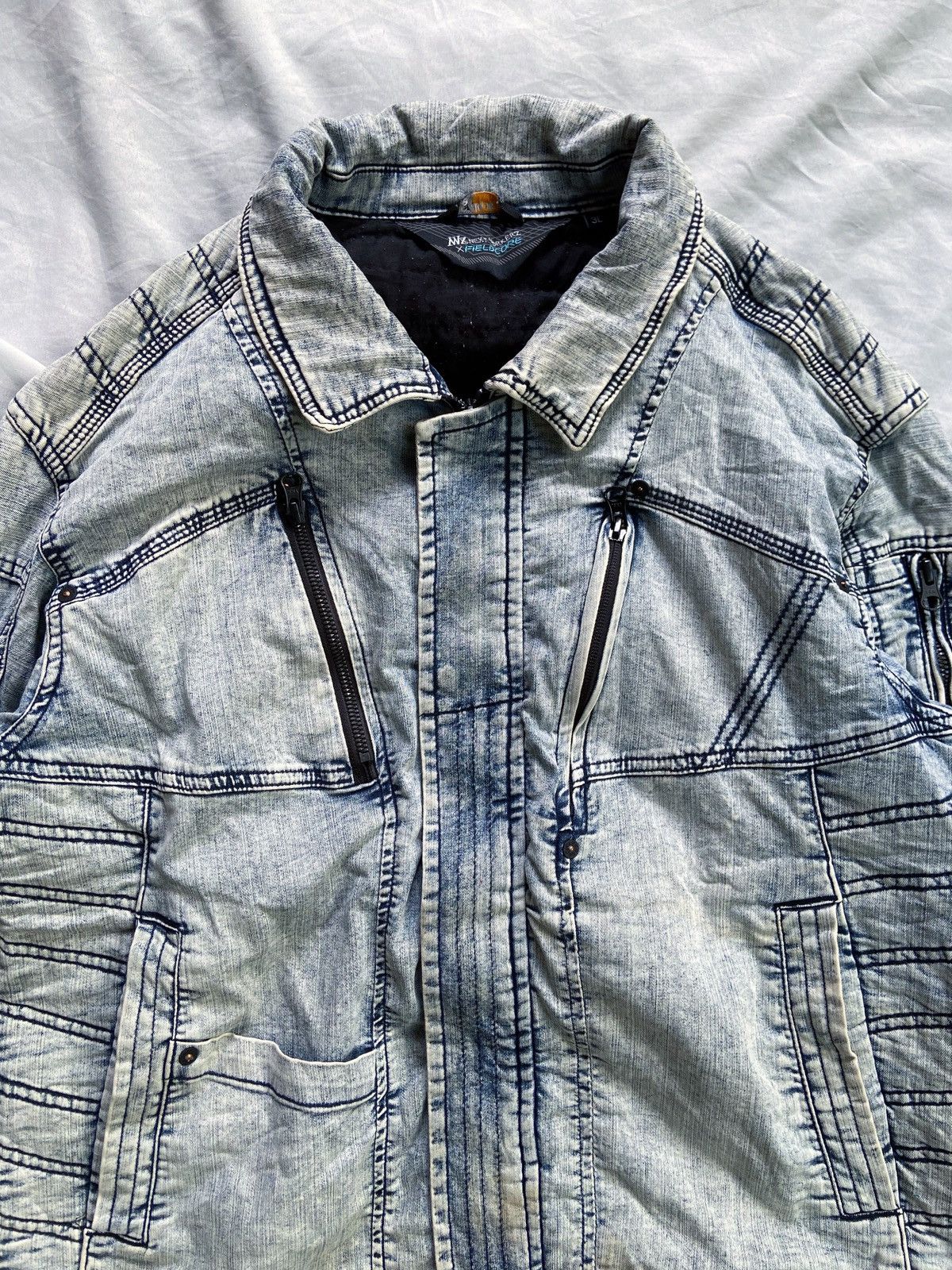 Isamu Katayama Backlash FIELD CORE MULTI POCKETS WASHED LIGHT JACKET Size US L / EU 52-54 / 3 - 3 Thumbnail