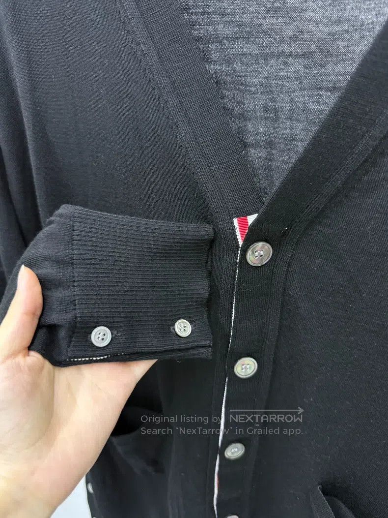Thom Browne Thom Browne a cardigan sweater Size US L / EU 52-54 / 3 - 5 Thumbnail