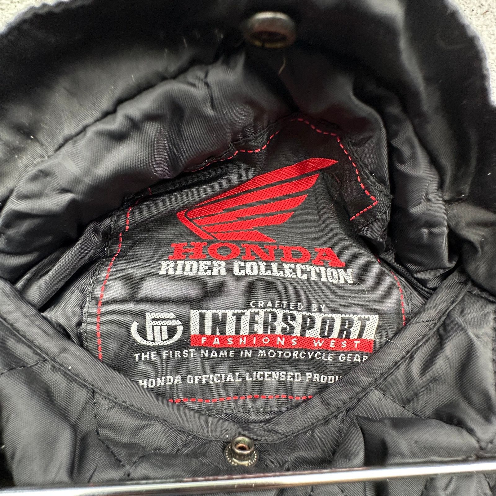 Honda Honda Rider Collection Intersport Jacket Womens Large Red Size L / US 10 / IT 46 - 11 Thumbnail
