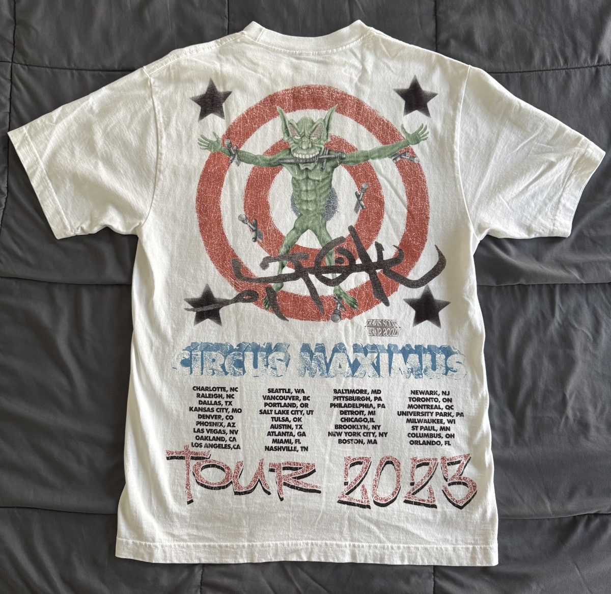 Travis Scott Travis Scott Circus Maximus Leg 2 Tour Shirt Size US M / EU 48-50 / 2 - 3 Thumbnail