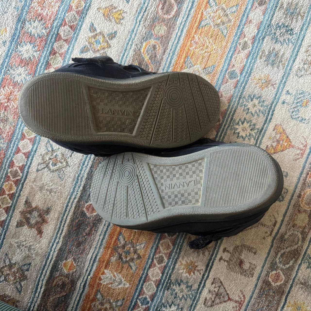 Lanvin Lanvin Curb shoes dark blue Size US 12 / EU 45 - 14 Thumbnail