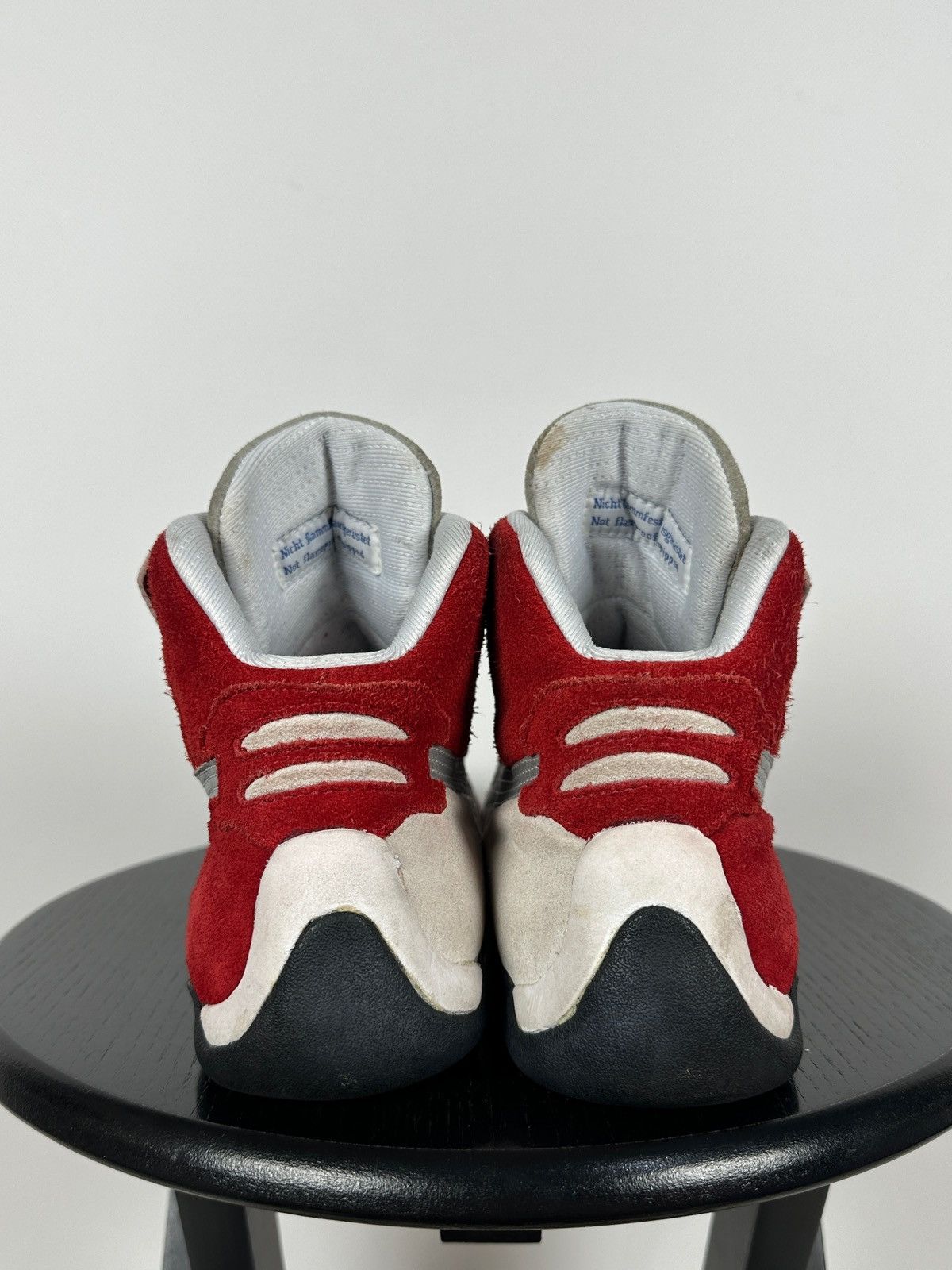 Puma Vintage Puma F1 KartCat SpeedCat Red Suede Sneakers Size US 10 / EU 43 - 9 Thumbnail