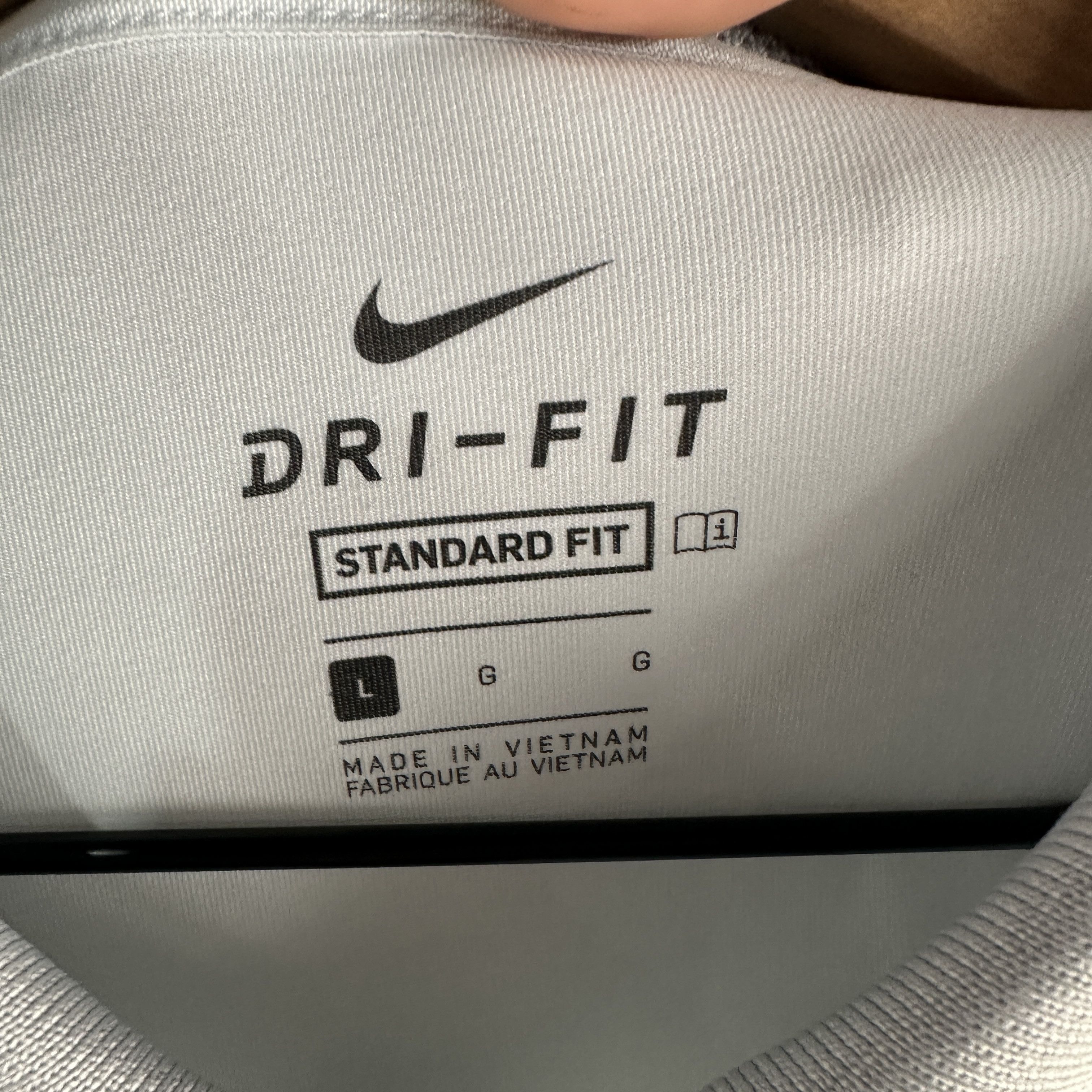 Nike Nike Polo T Shirt Dri Fit Mens Golf Standard Fit Striped Size US L / EU 52-54 / 3 - 11 Thumbnail