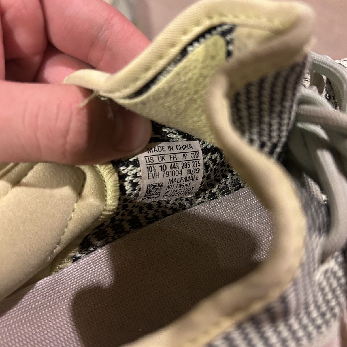 Adidas × Kanye West Adidas Yeezy Boost 350 V2 Yeezreel 2019 US 10.5 Size US 10.5 / EU 43-44 - 9 Thumbnail