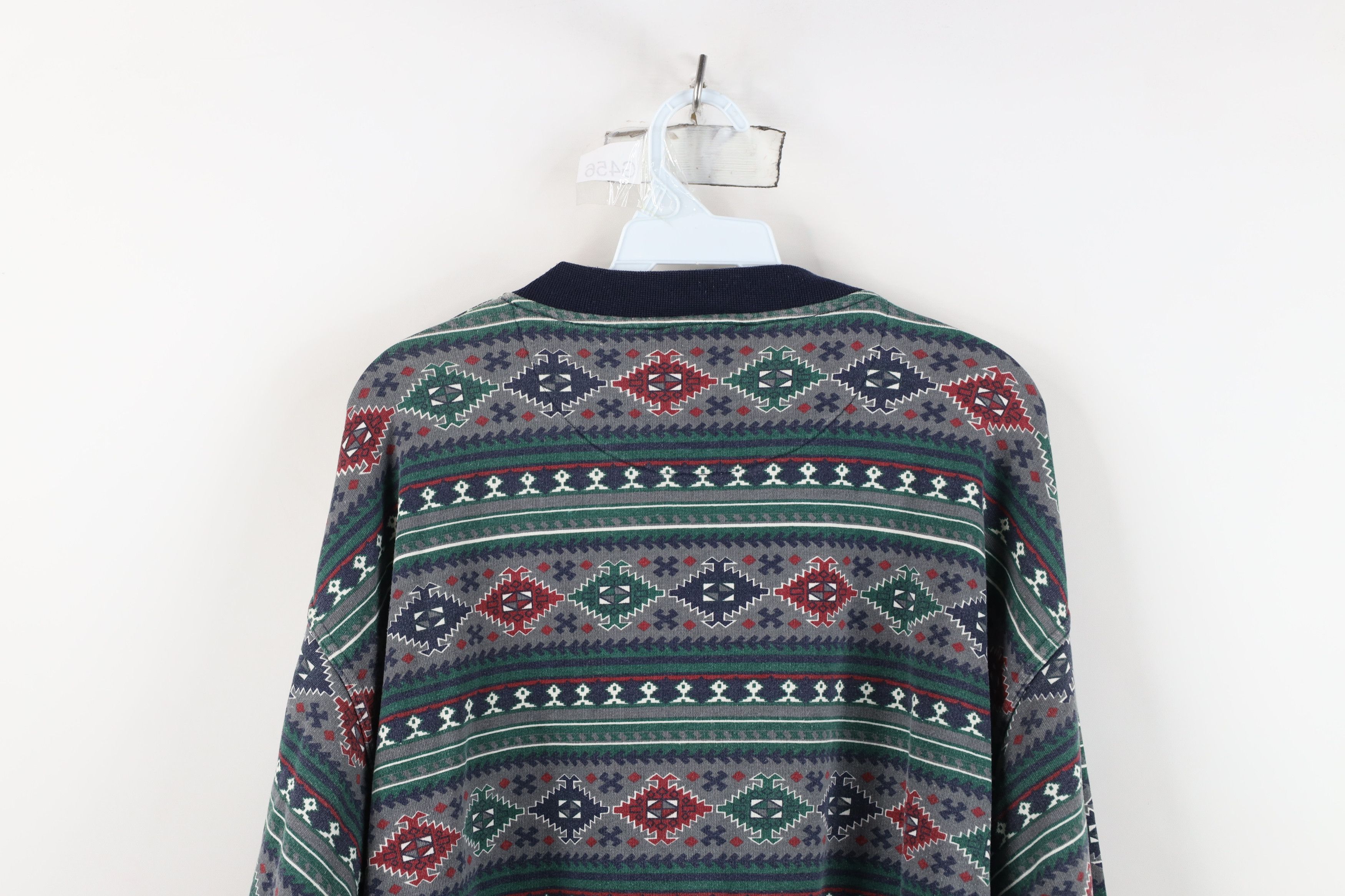 Vintage Vintage 90s Streetwear French Terry Crewneck Sweatshirt Size US XL / EU 56 / 4 - 11 Thumbnail