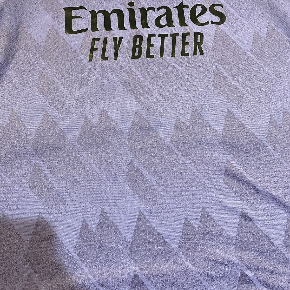 Adidas BENZEMA ! ADIDAS REAL MADRID TEE CHAMPIONS LIGA MATCH ISSUE Size US M / EU 48-50 / 2 - 8 Thumbnail