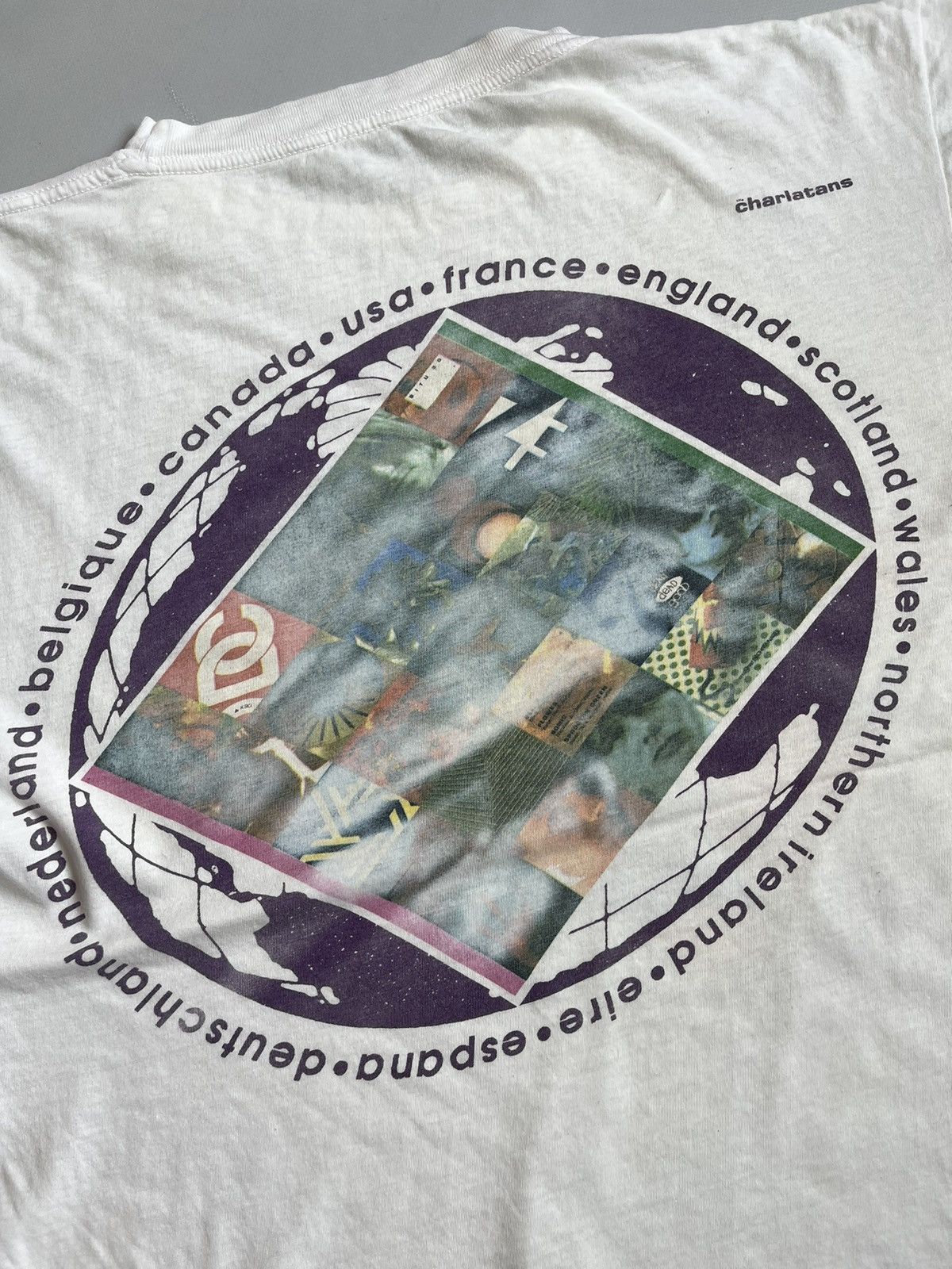Band Tees × Vintage Vintage 90s Single Stitch Charlatans Some Friendly T-shirt Size US XL / EU 56 / 4 - 8 Thumbnail