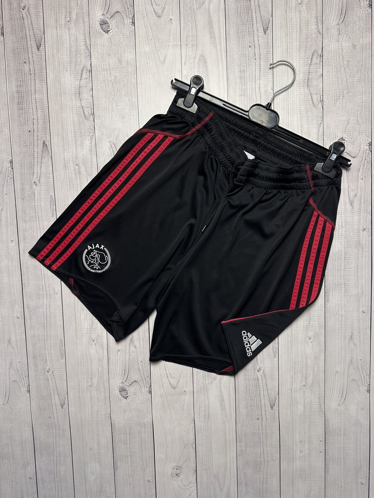 Vintage Vintage adidas Ajax soccer shorts size M Size US 32 / EU 48 - 1 Thumbnail