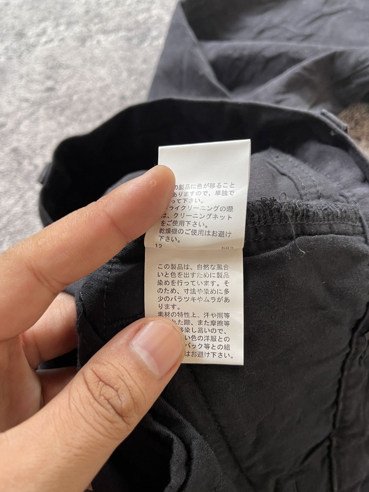 Japanese Brand Jeans Kiyoto Takase K.T Comme Ca Du Black Size US 33 - 8 Thumbnail