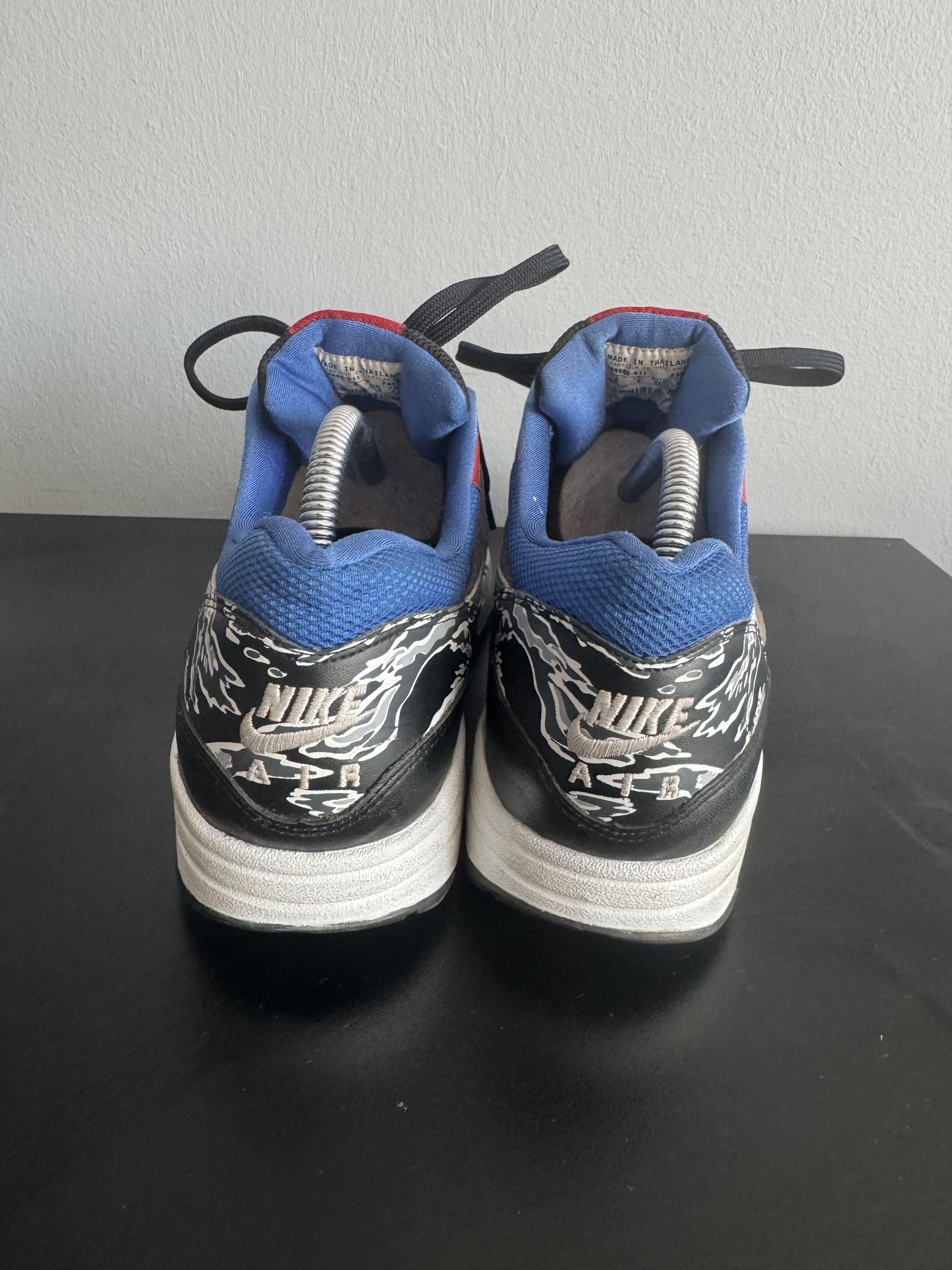 Nike 2007 Nike Air Max 1 Friendly Football Pack Black atmos patta Size US 9 / EU 42 - 2 Thumbnail
