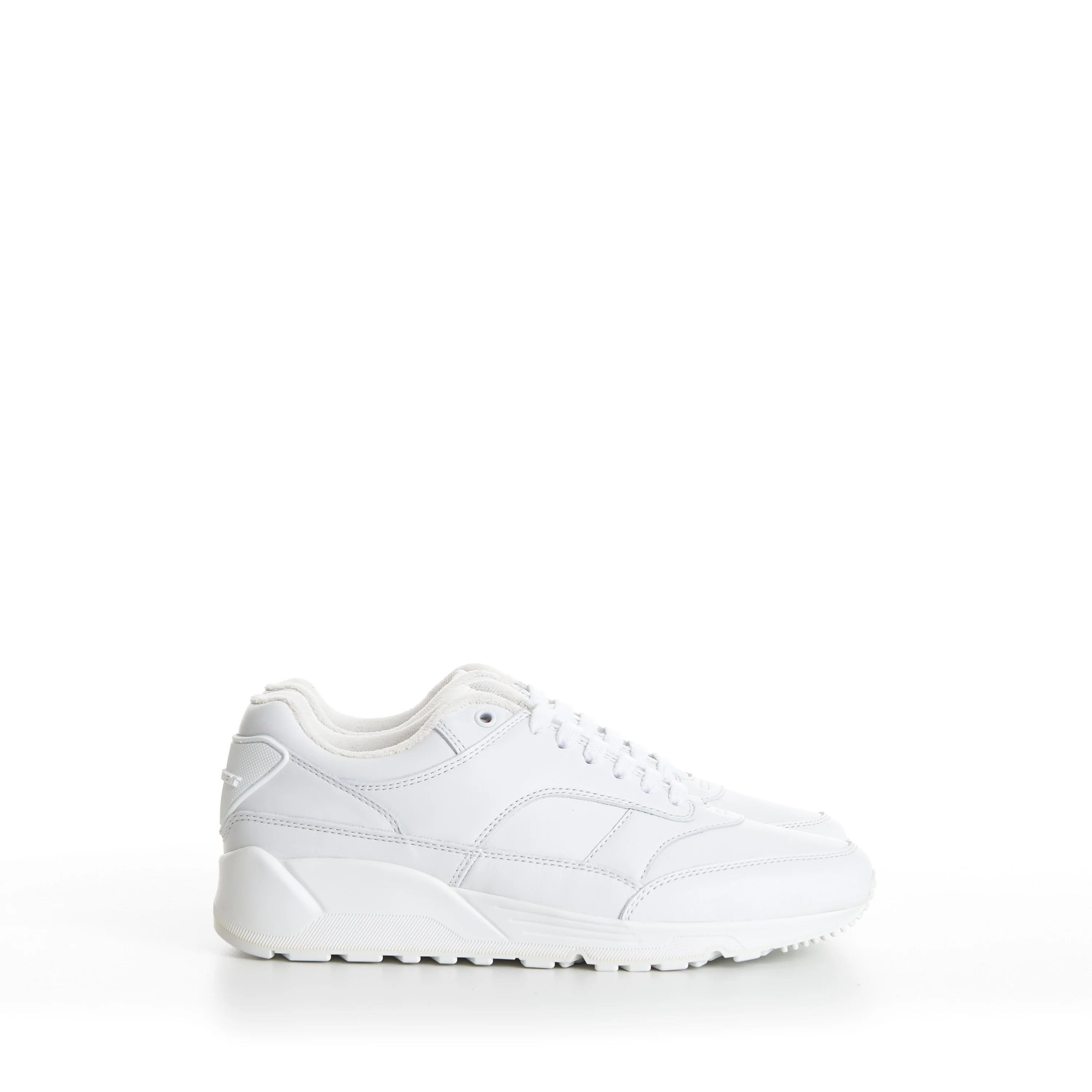 o1bcso1str1225 Bump Sneakers In Smooth Leather in White