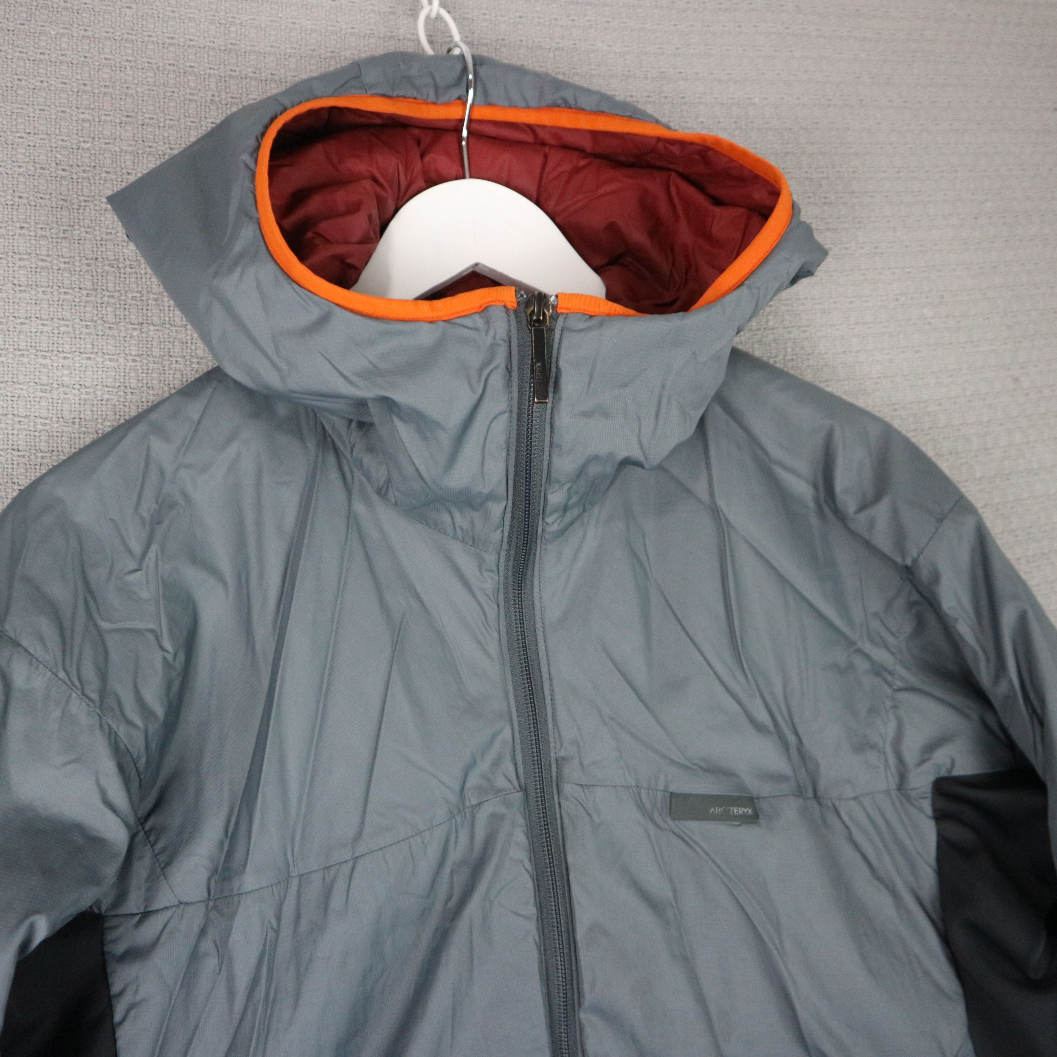 Arc’teryx Aphix Windbreaker Jacket Charcoal Mens Medium