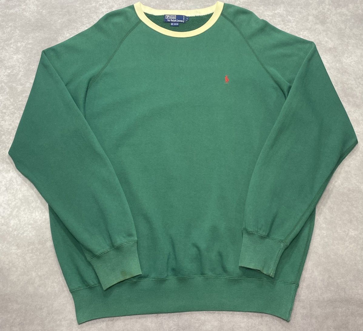 Ralph Lauren 80’s Vintage Polo Ralph Lauren Sweatshirt Size US L / EU 52-54 / 3 - 1 Thumbnail