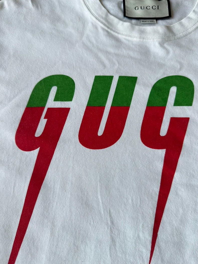 Gucci Gucci White blade short sleeves 2503-Nextarrow Size US S / EU 44-46 / 1 - 4 Thumbnail