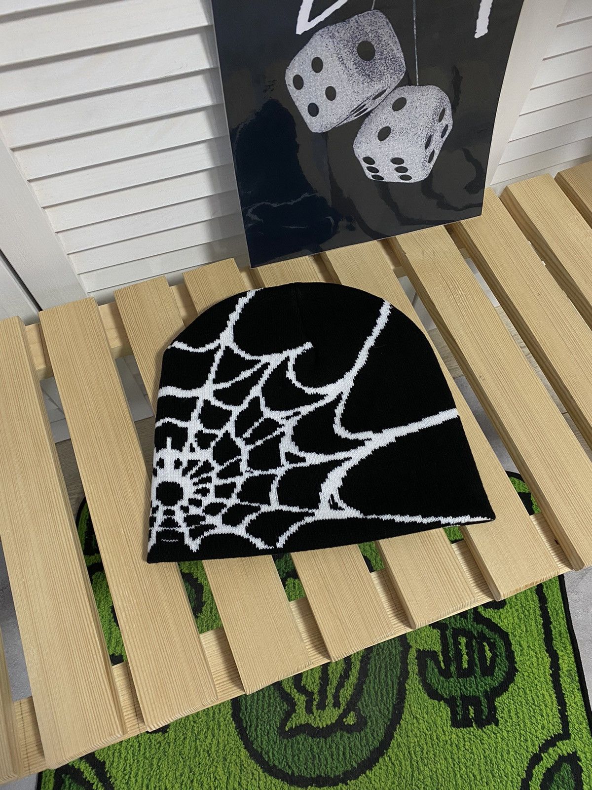 Hysteric Glamour × Japanese Brand Hype Winter Opium Avantgarde Hat Spider Web Cobweb Spyder Size ONE SIZE - 1 Thumbnail