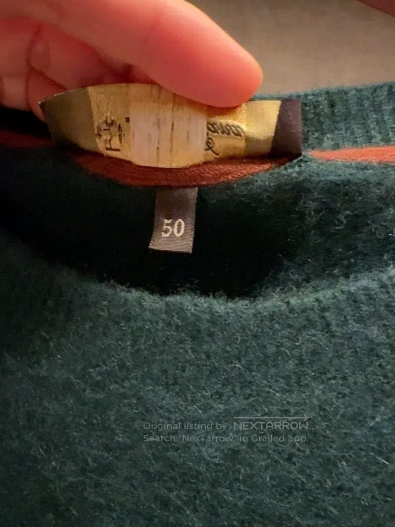 Loro Piana LORO PIANA 60% cashmere 40% mulberry silk blended round ne Size US M / EU 48-50 / 2 - 4 Thumbnail