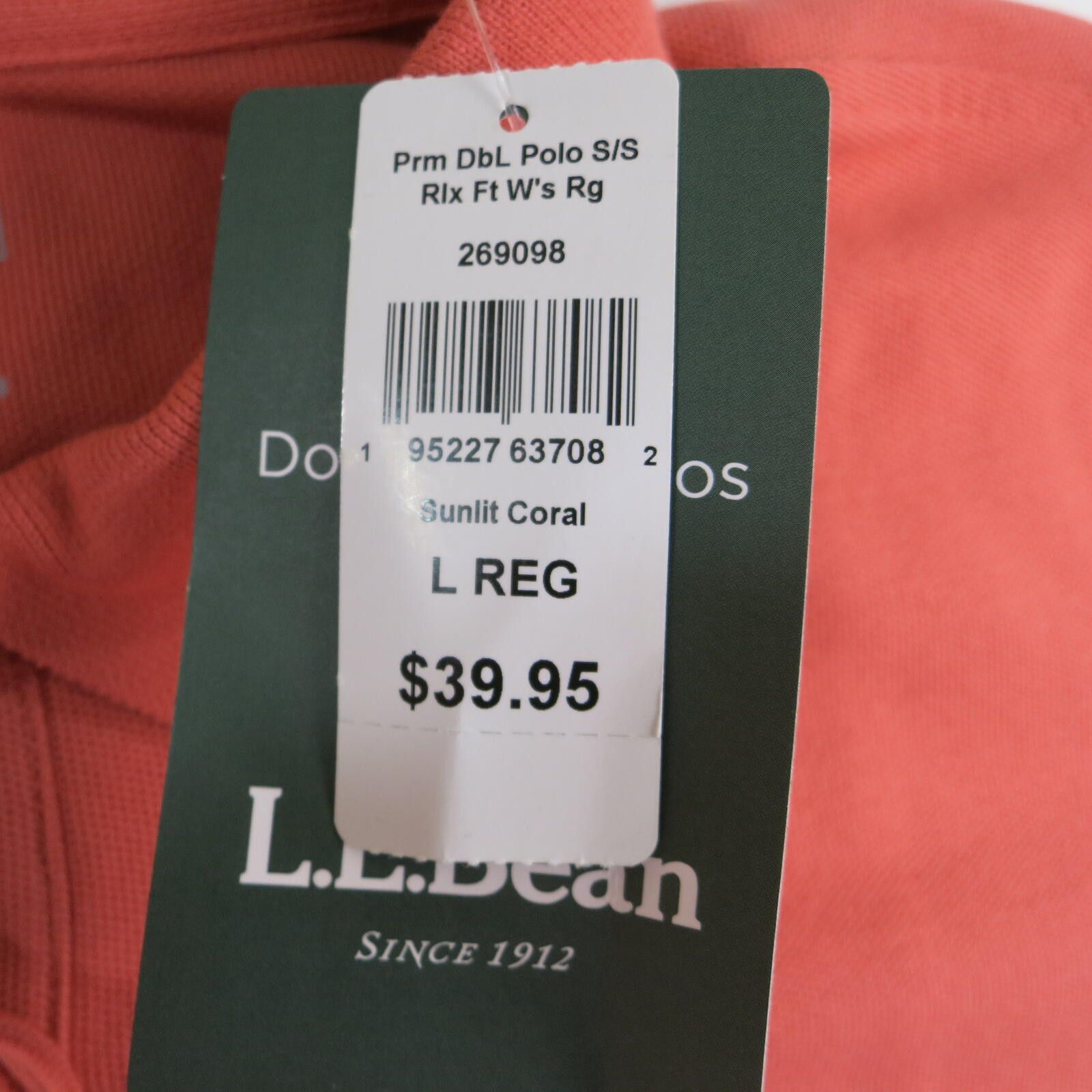 L.L. Bean L.L. Bean Women's Relaxed Fit Polo Shirt Size L Regular NWT Size L / US 10 / IT 46 - 7 Thumbnail