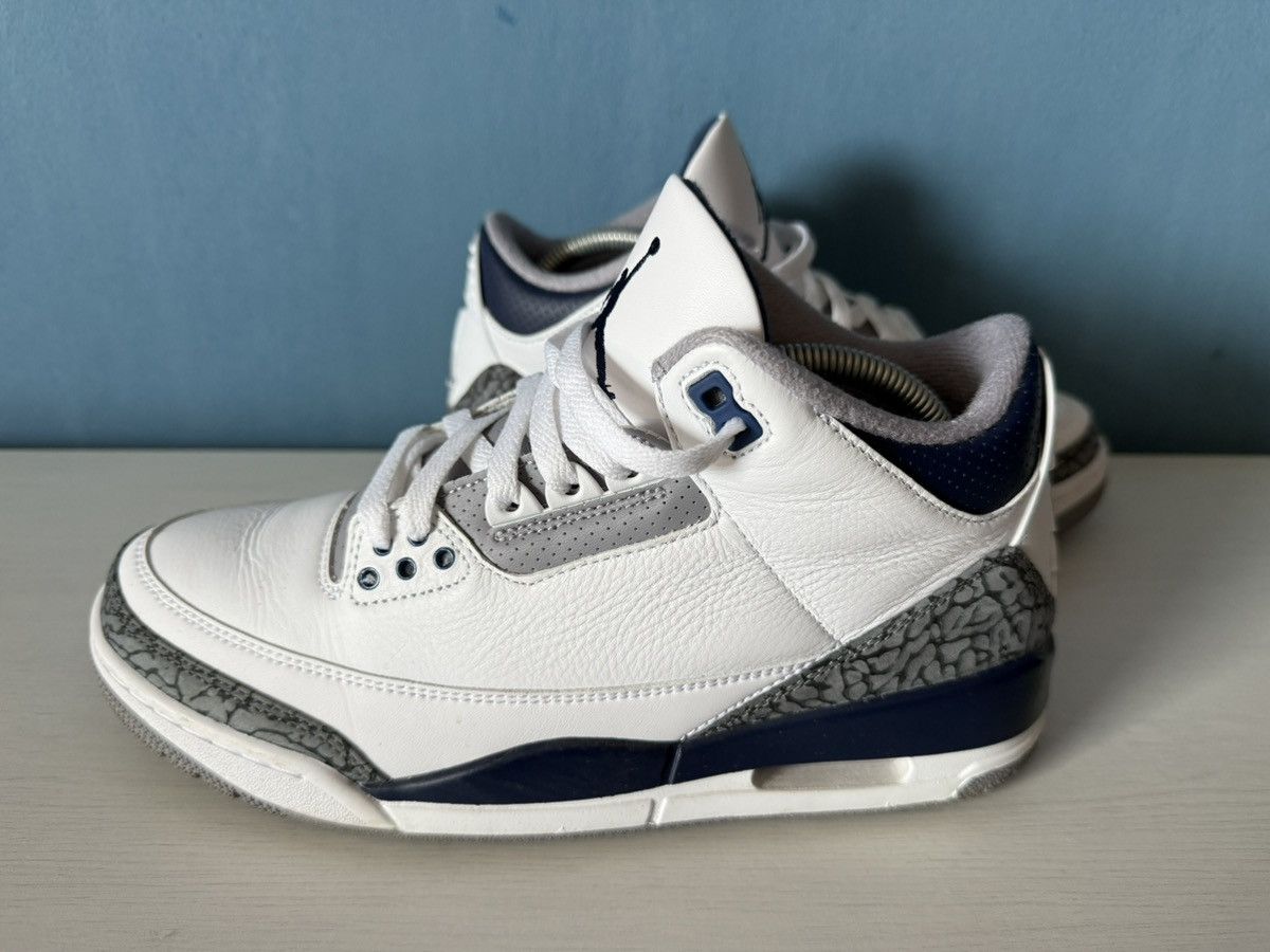 Jordan Brand Air Jordan 3 Midnight Navy Size US 8.5 / EU 41-42 - 1 Thumbnail