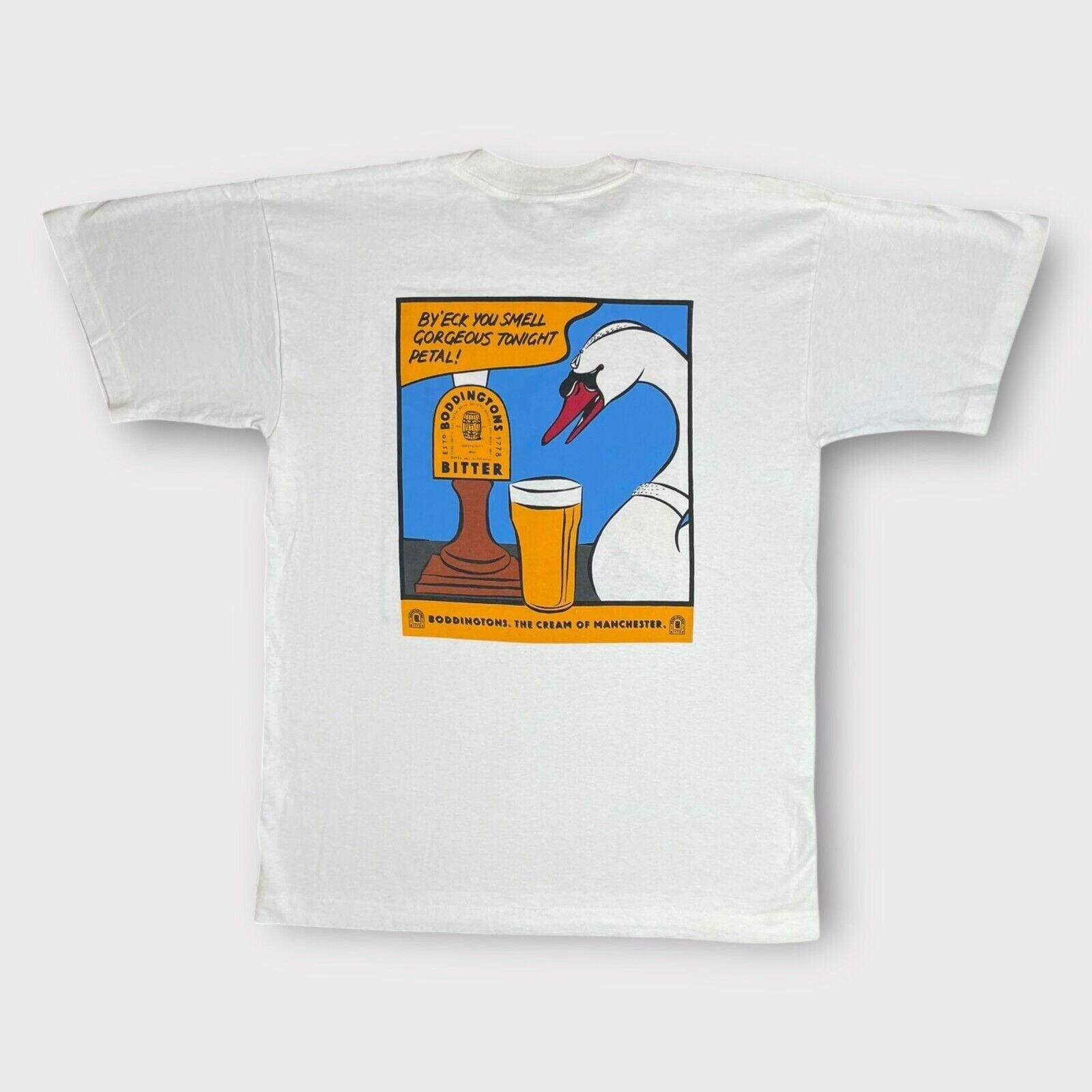 Designer Vintage 90s Drink Promo Tee Size US L / EU 52-54 / 3 - 2 Thumbnail