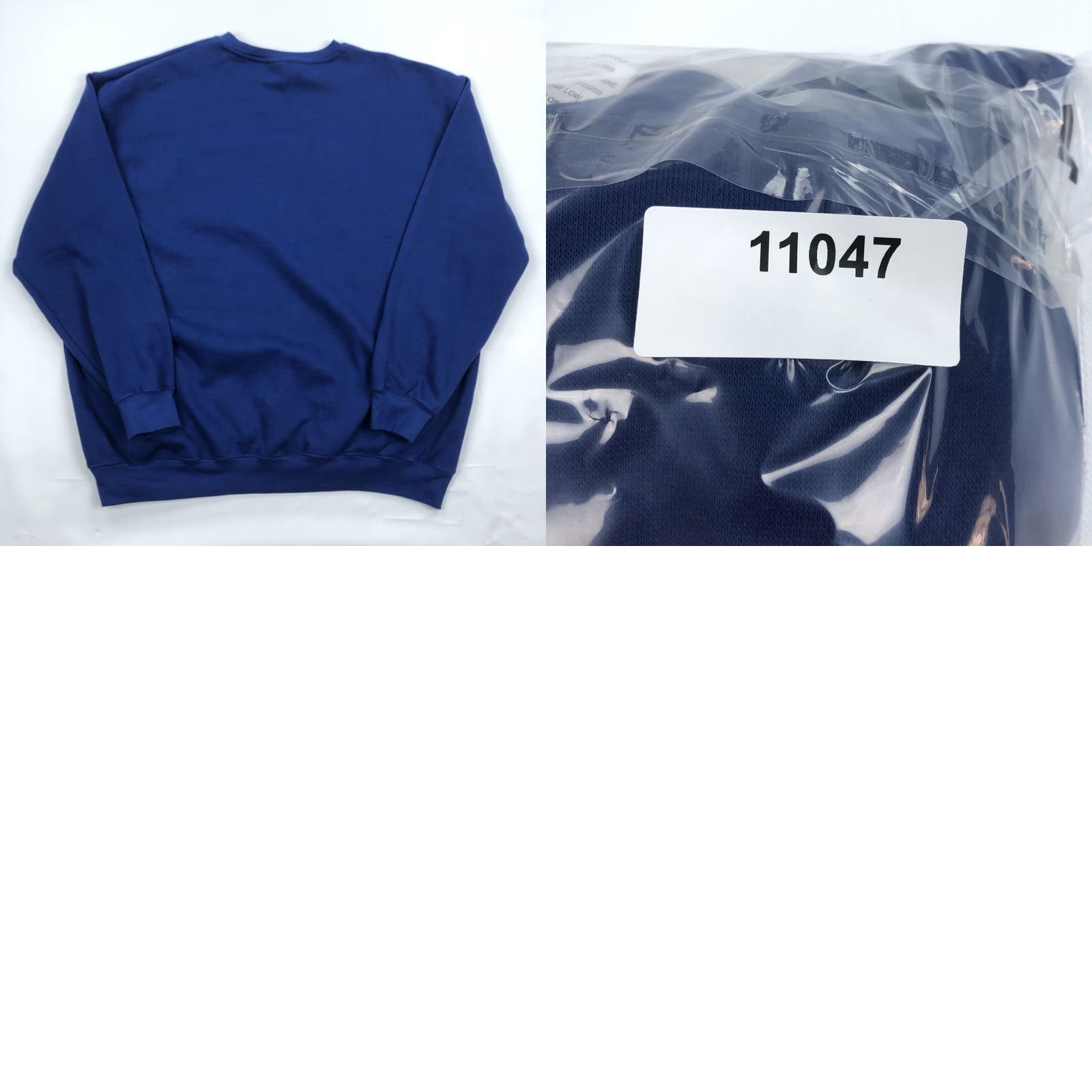 Russell Athletic Russell Athletic Men's 3XLT Pullover Sweatshirt Big & Tall Blue Crewneck Fleece Sweatshirt Size US XXL / EU 58 / 5 - 8 Thumbnail