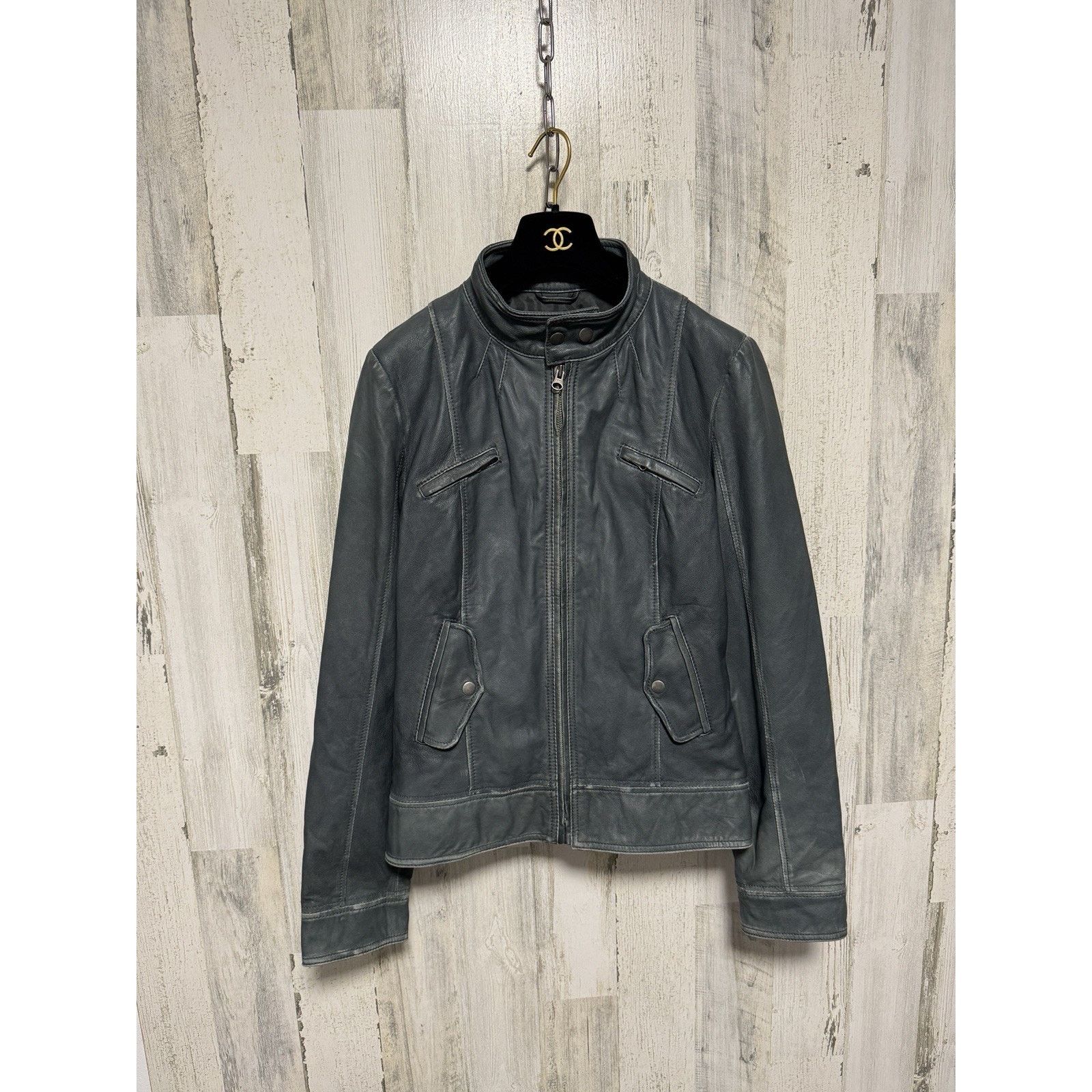 Lucky Brand NWT Lucky Brand leather Jacket Size L Size L / US 10 / IT 46 - 9 Thumbnail