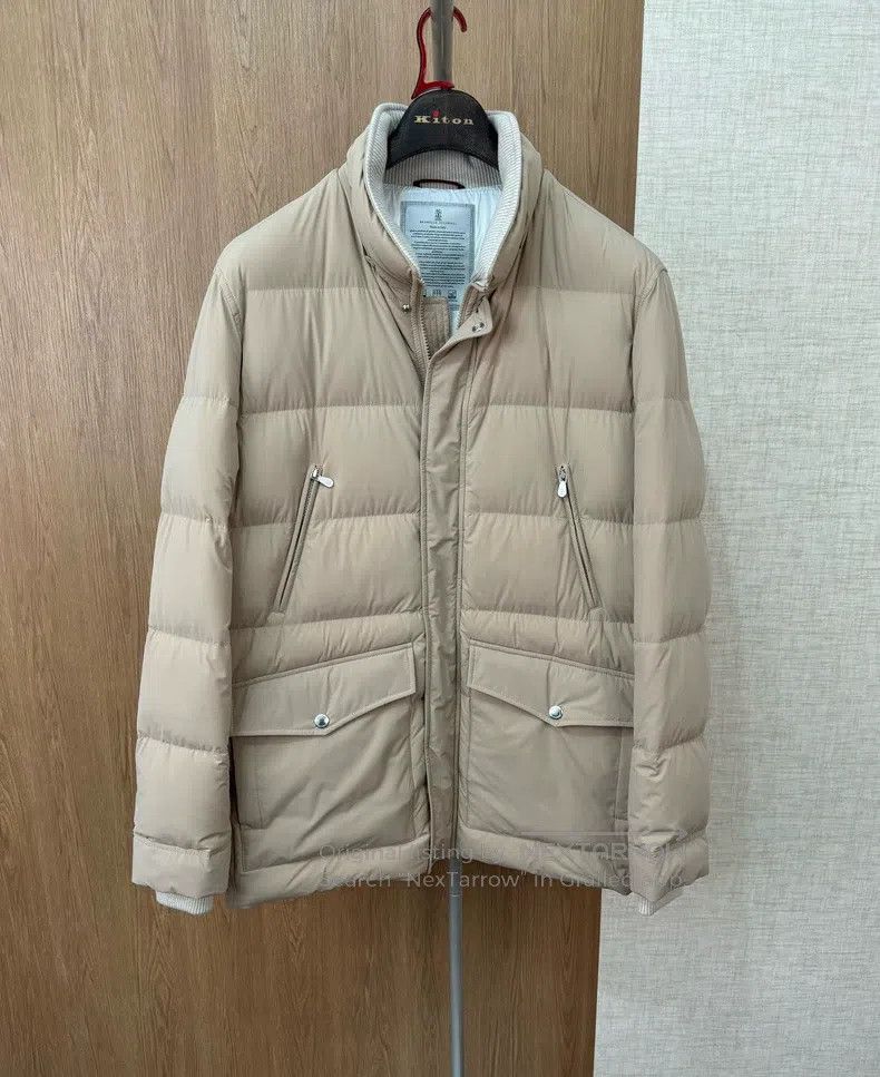 Brunello Cucinelli Brunello Cucinelli size L 23 autumn and winter men's down j Size US L / EU 52-54 / 3 - 3 Thumbnail