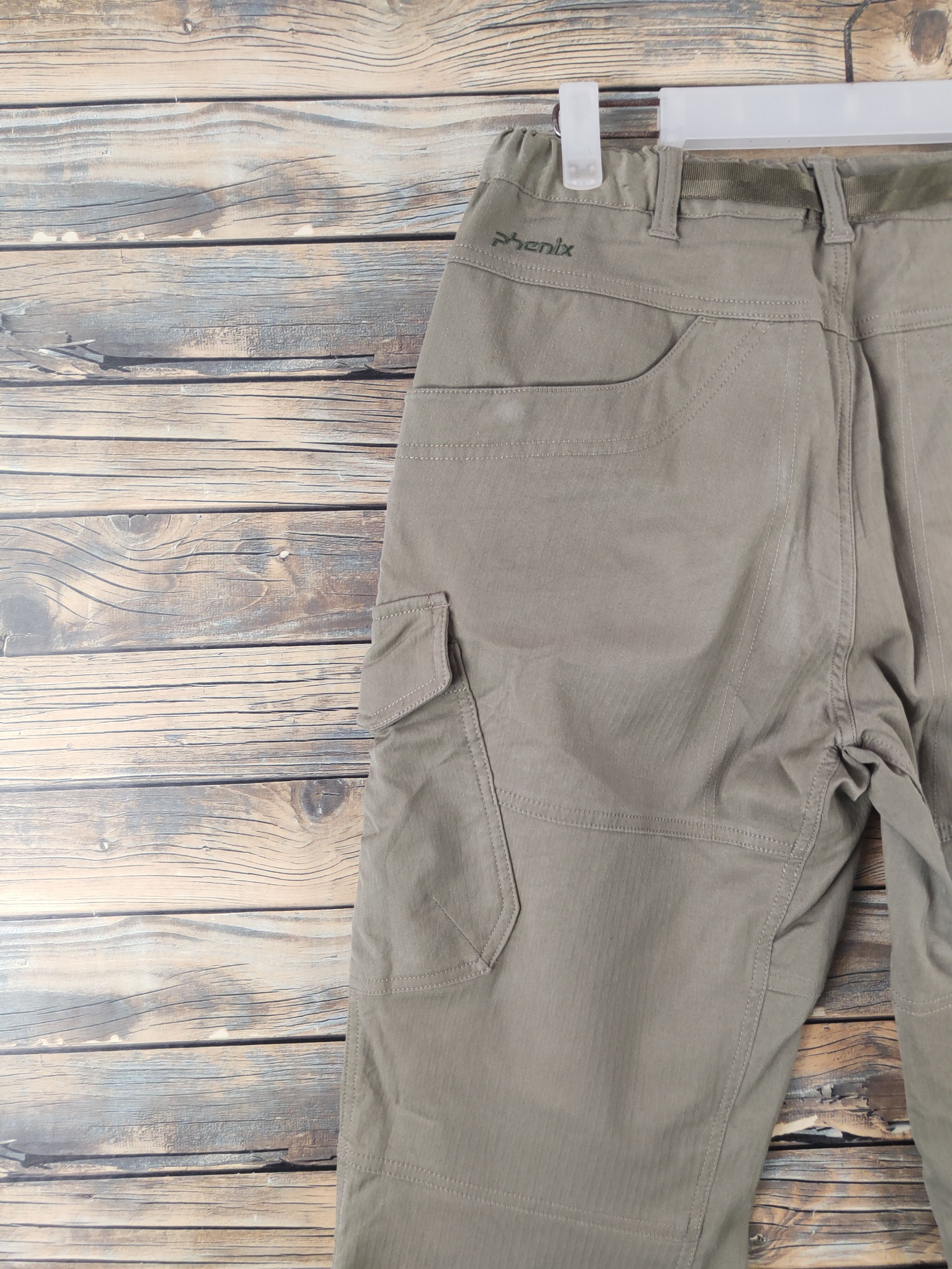 Japanese Brand DL Phenix Olive Multipocket Cargo Pants #2100 Size US 30 / EU 46 - 10 Thumbnail
