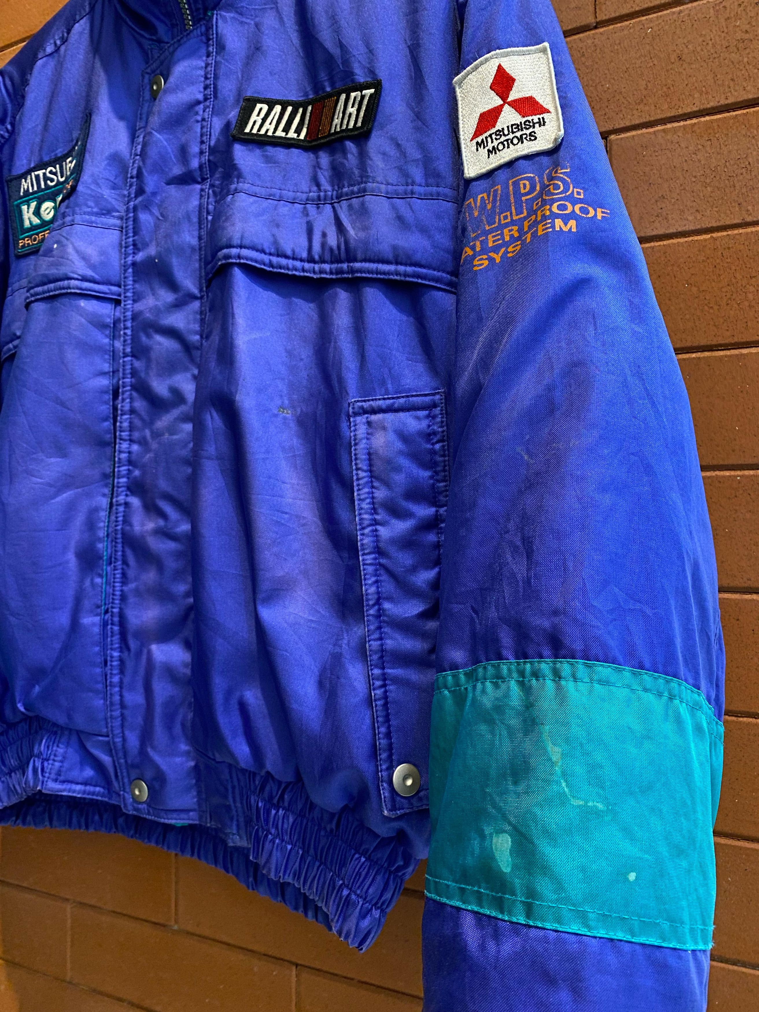 Other Mitsubishi Ralliart Kenjiro Shinozuka Jacket Blue Vintage Size US M / EU 48-50 / 2 - 5 Thumbnail