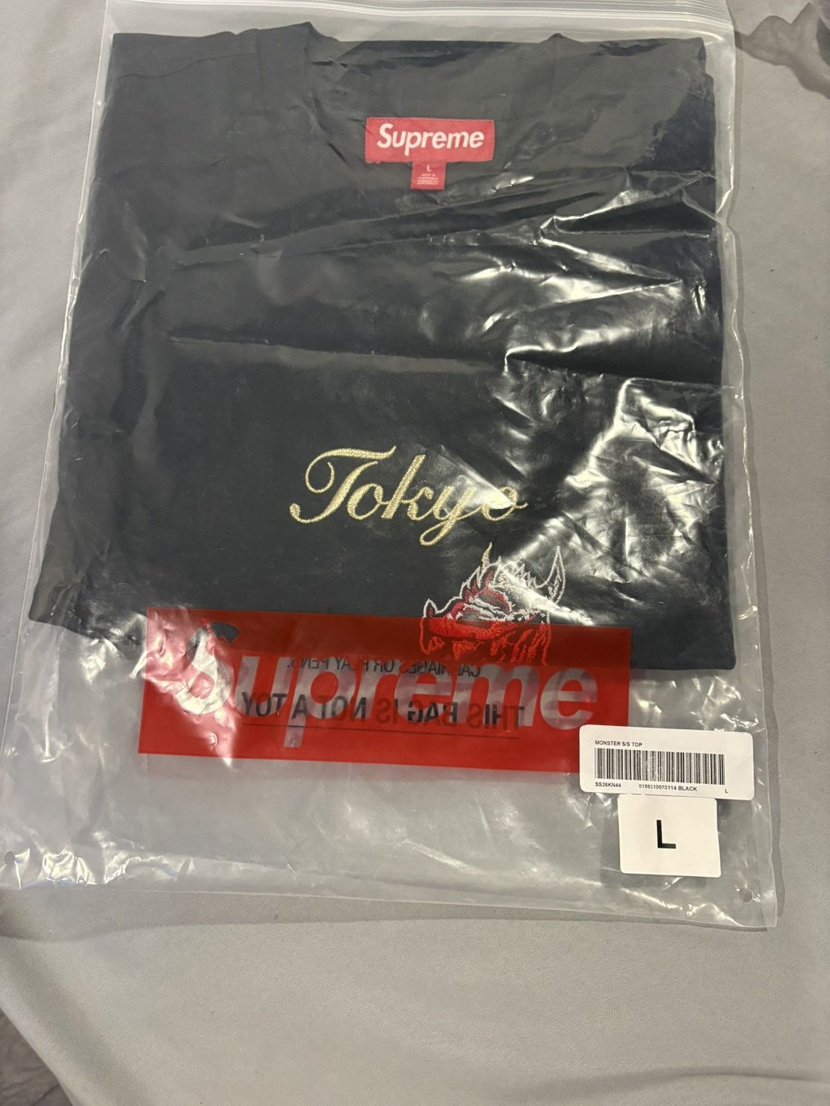 Supreme Supreme Monster S/S Top Size US L / EU 52-54 / 3 - 2 Thumbnail