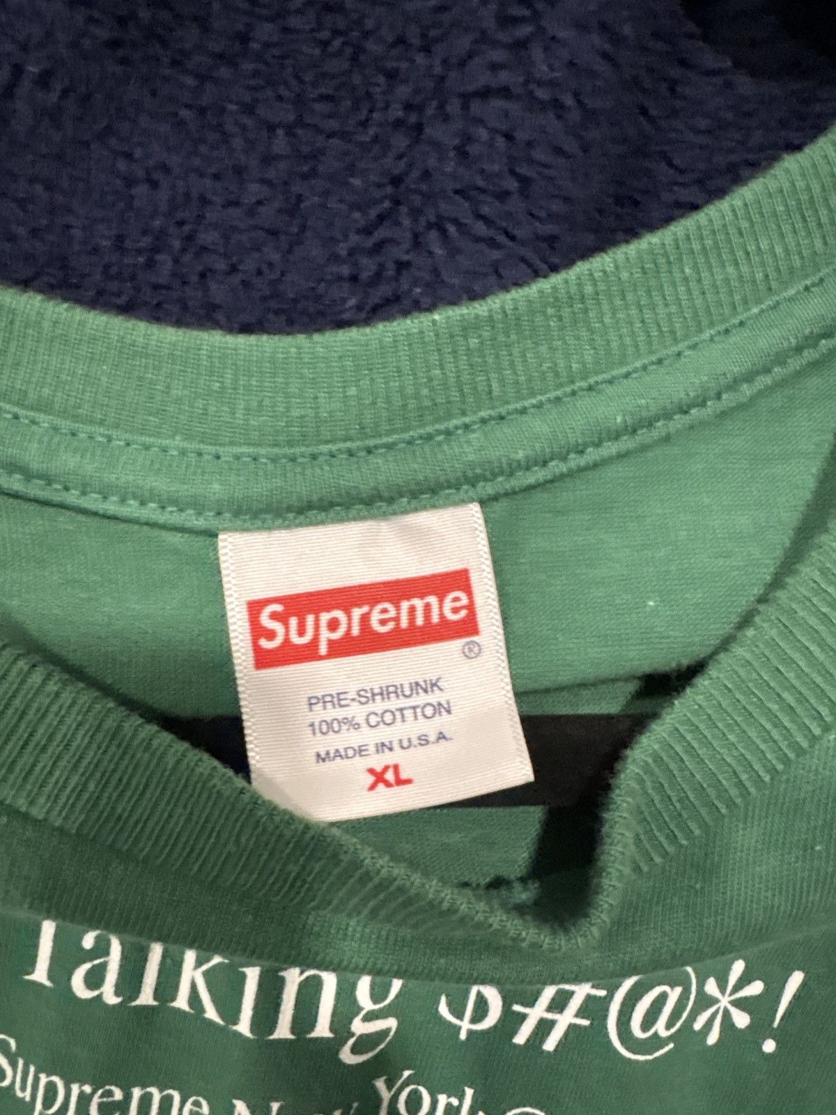 Supreme Supreme Still talking $#@*! tee Size US XL / EU 56 / 4 - 3 Thumbnail