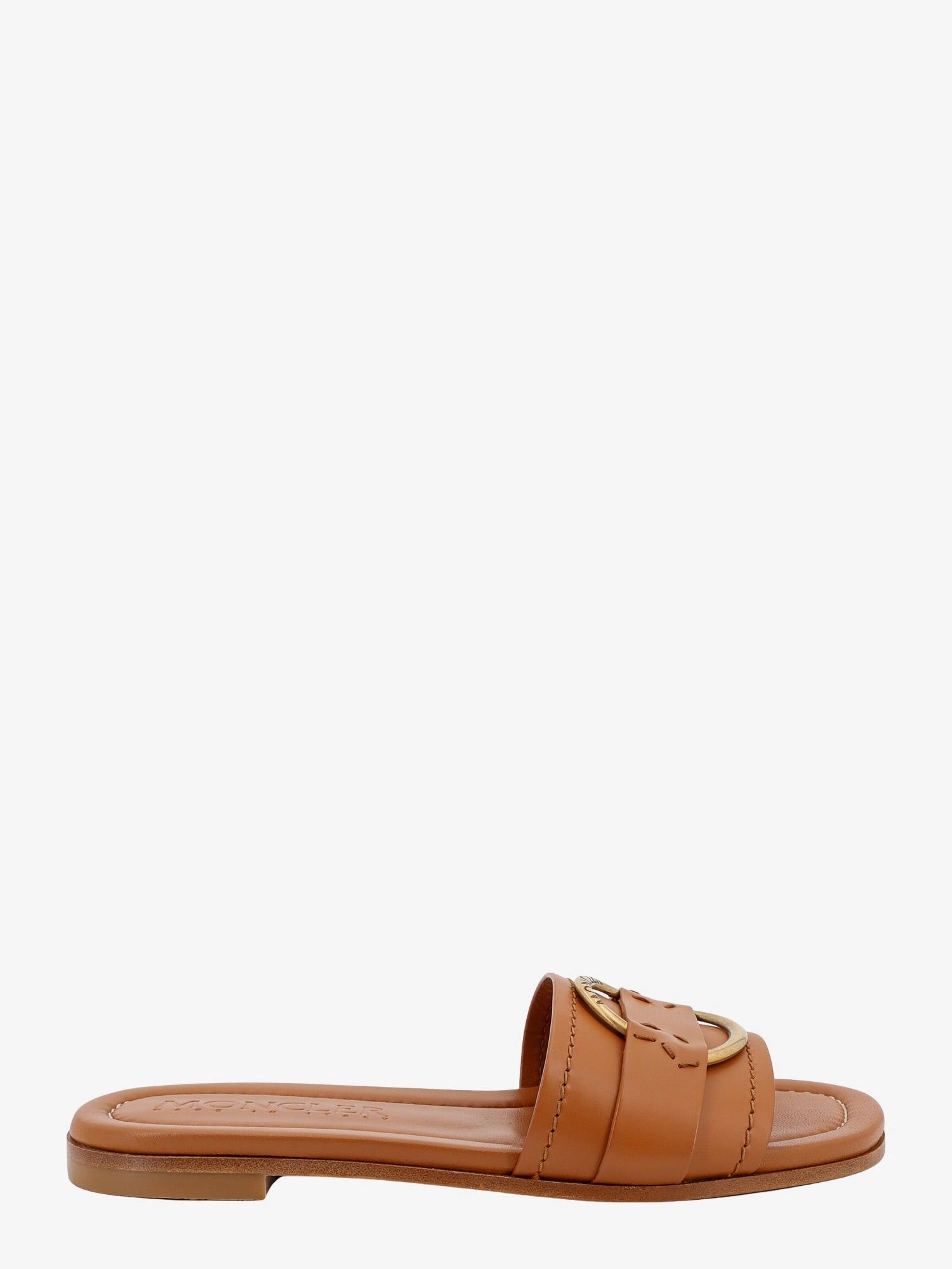 image of Moncler Bell Woman Beige Sandals, Women's (Size 11)