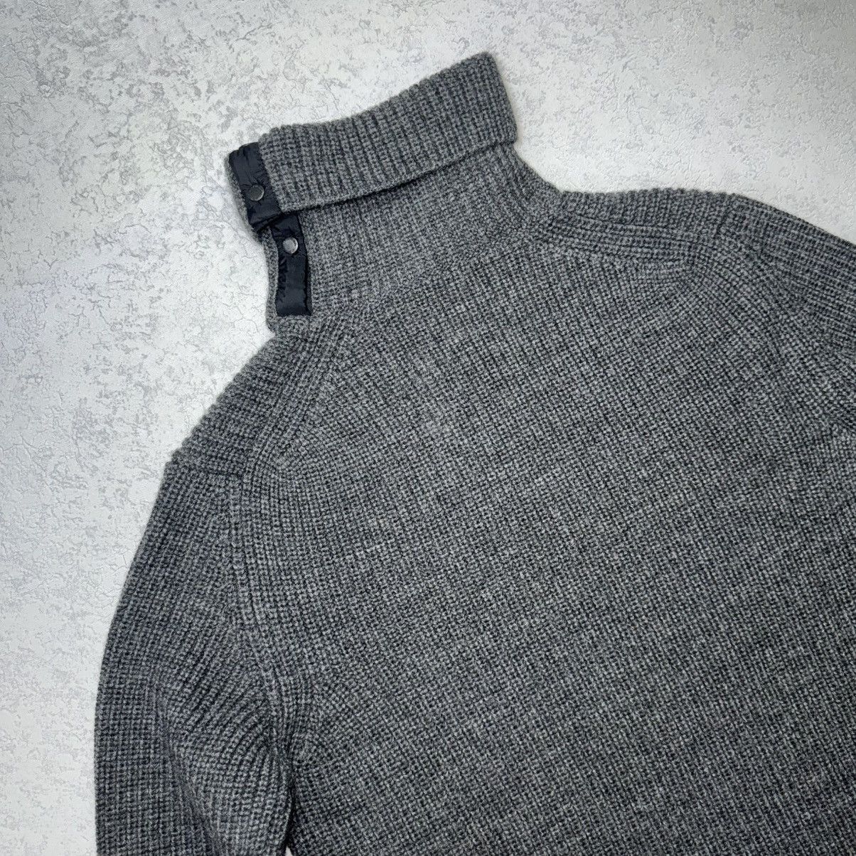 Prada Vintage 00’ Prada Wool Knit Ribbed Turtleneck Sweater Size US XL / EU 56 / 4 - 12 Thumbnail