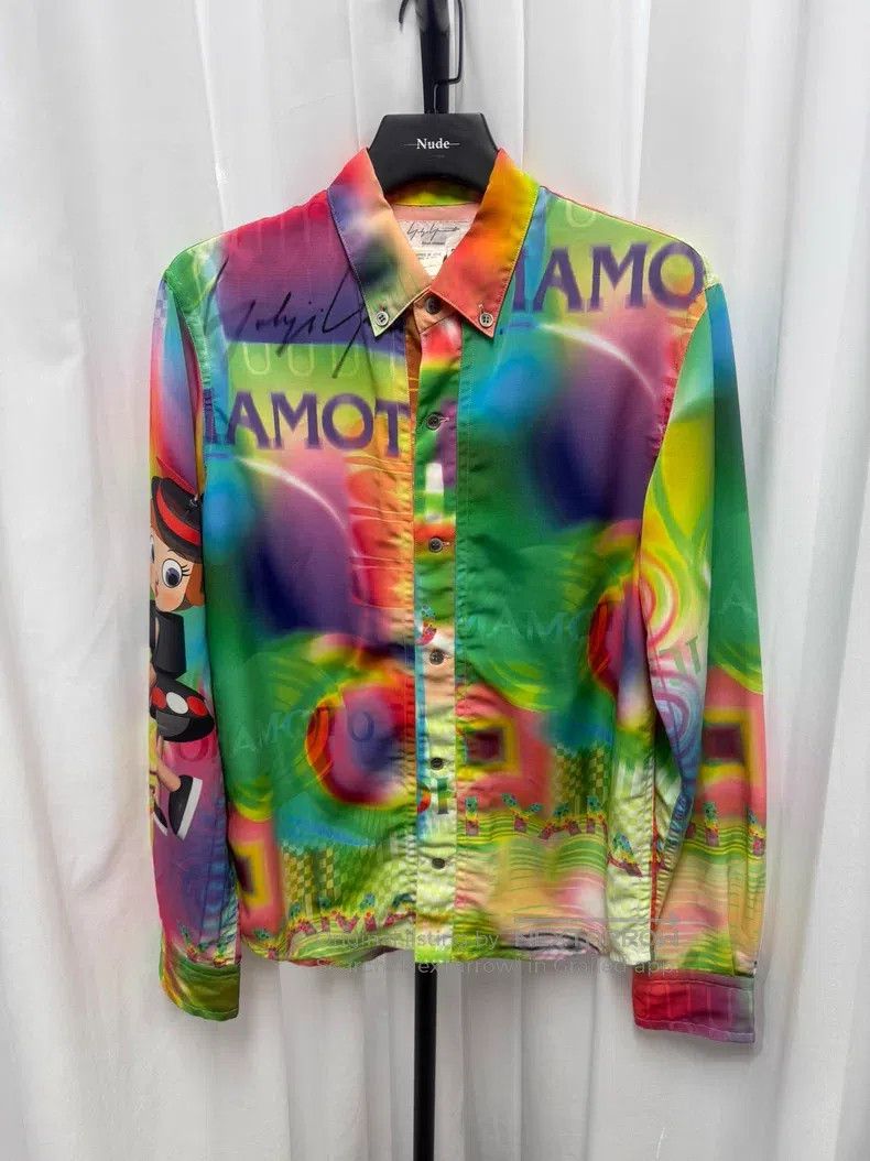 Yohji Yamamoto YOHJI YAMAMOTO Psychedelic Shirt Size US L / EU 52-54 / 3 - 1 Thumbnail