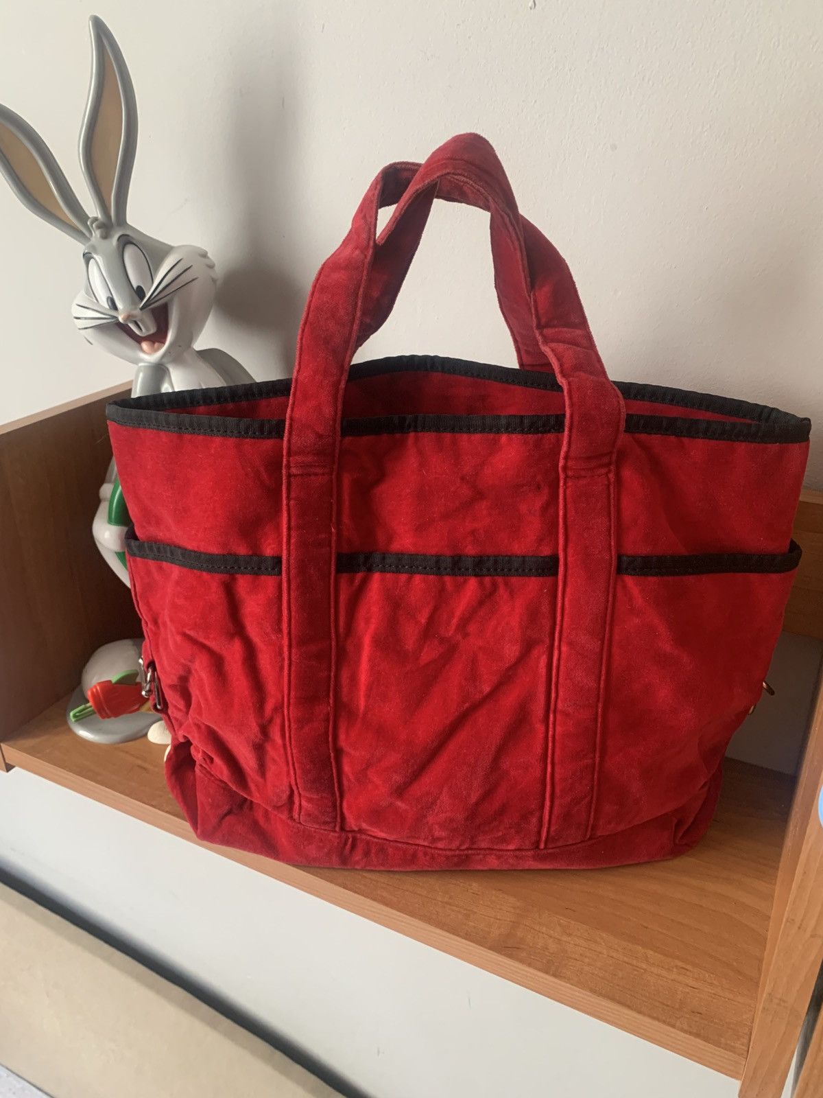 Polo Ralph Lauren Vintage Ralph Lauren Polo Jeans Company Velvet Bag Size ONE SIZE - 2 Thumbnail