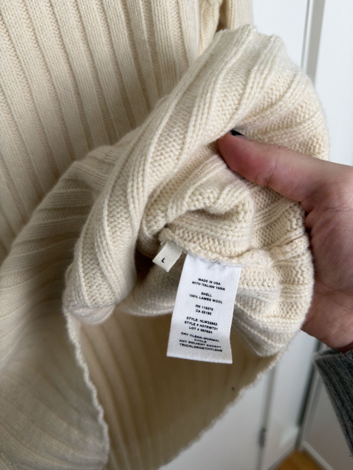 Helmut Lang AW97 Re-Issue Slash Sweater Size US L / EU 52-54 / 3 - 5 Thumbnail
