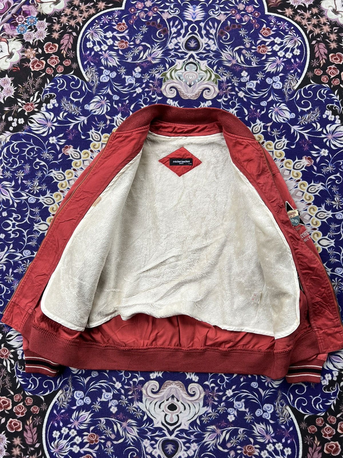 Other Michel Bachoz Paris Forest Ranger Flying Corps Bomber Jacket Size US L / EU 52-54 / 3 - 9 Thumbnail