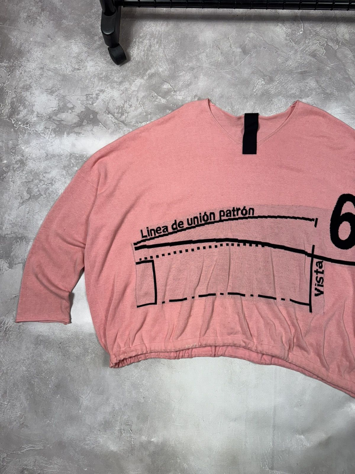 Rundholz Rangoltz Asymmetric Hem Lightweight Knit Oversized Sweater Size L / US 10 / IT 46 - 3 Thumbnail
