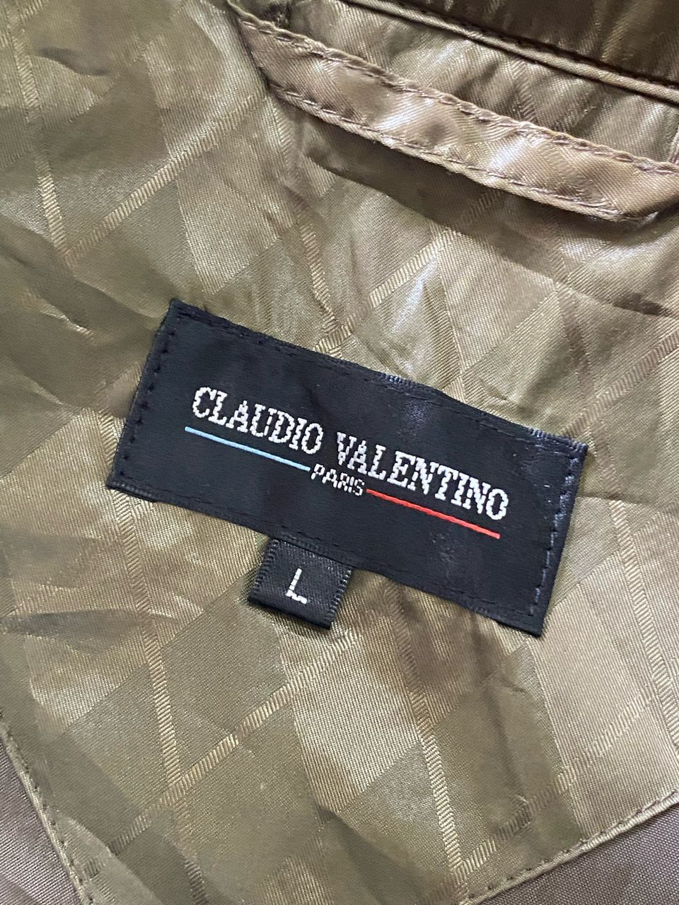 Designer × Valentino × Vintage Rare Claudio Valentino Paris Light Jacket Size US L / EU 52-54 / 3 - 3 Thumbnail