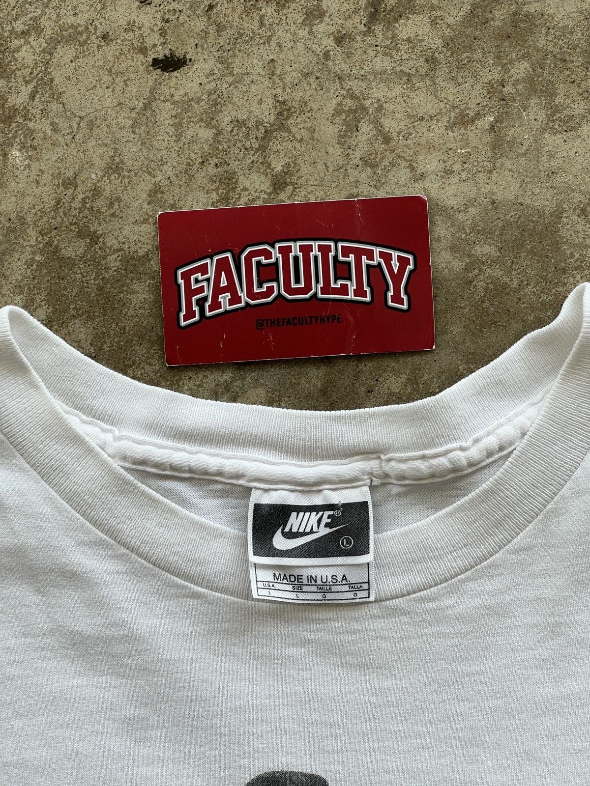 Nike Vintage 90s Nike Jordan Greatest Baseball Player Ever Large Size US L / EU 52-54 / 3 - 3 Thumbnail