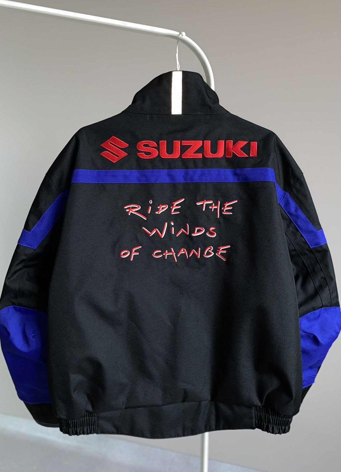 Vintage Vintage Suzuki Racing Jacket Coat Big Logo Size US XL / EU 56 / 4 - 12 Thumbnail