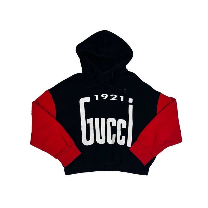 Gucci Gucci Letter printed hooded sweatshirt -DMC Size US XL / EU 56 / 4 - 1 Thumbnail