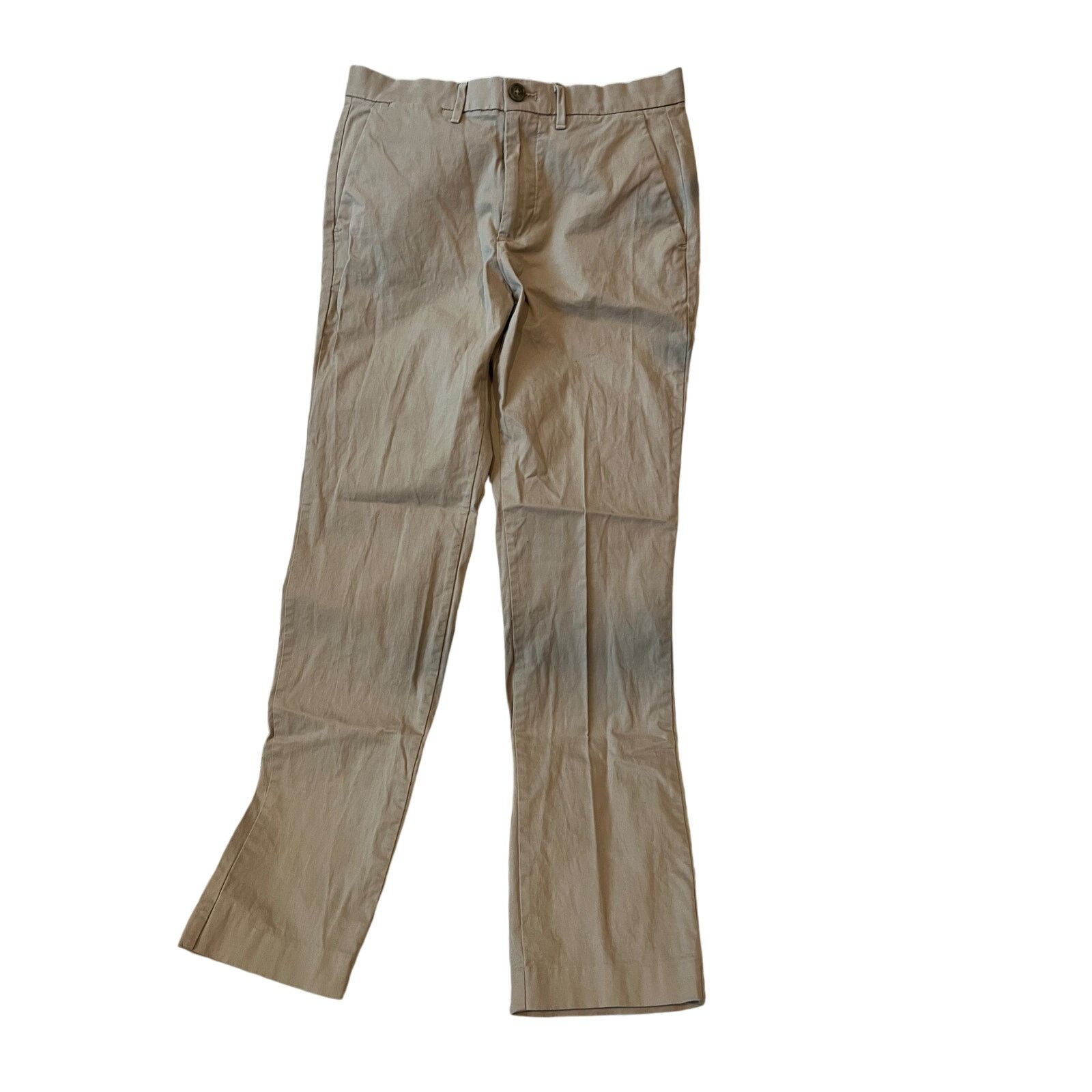 Calvin Klein Calvin Klein Flat Front Chino Slim Pants Mens 29x30 Size US 29 - 1 Thumbnail