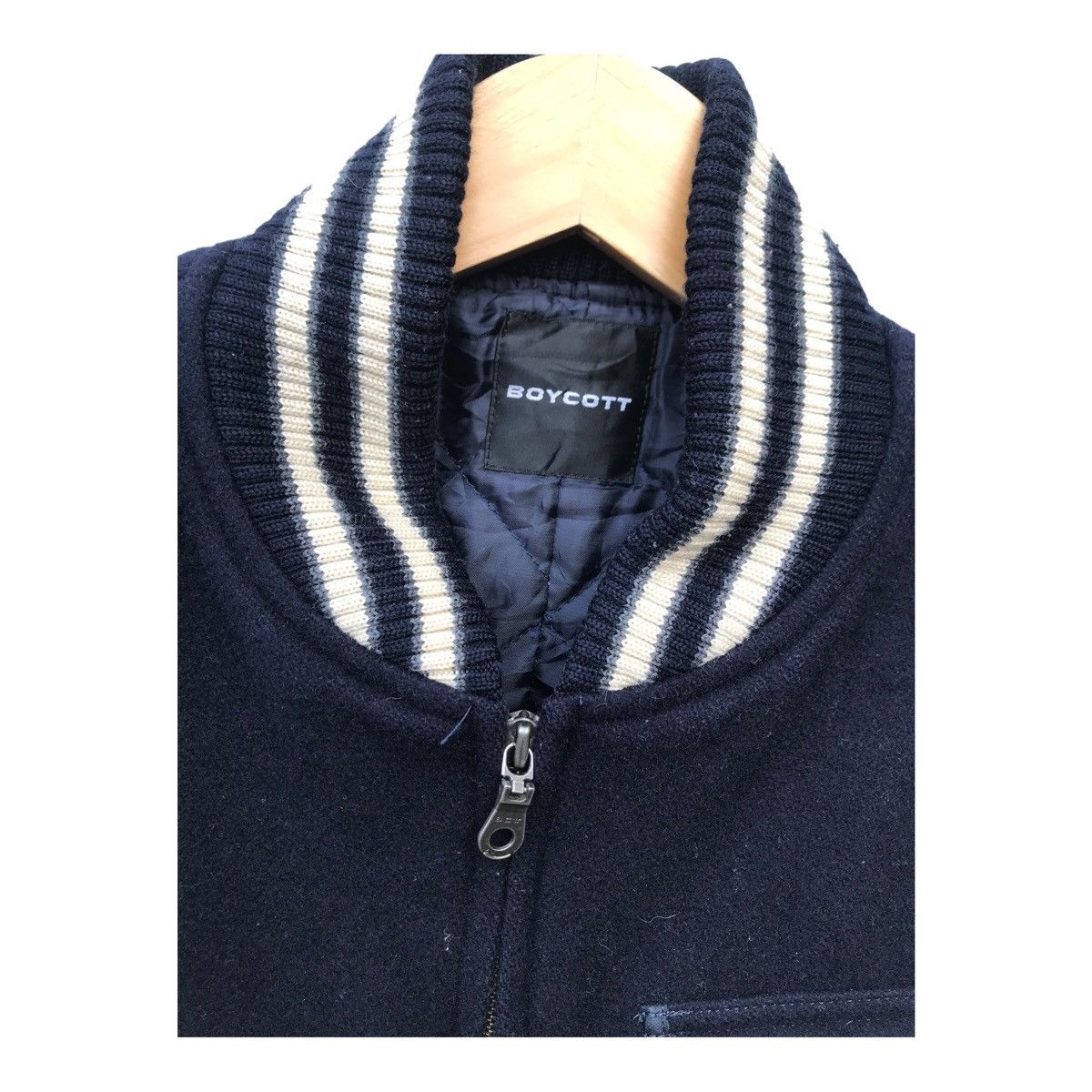 Boycott Boycott Japanese Brand Streetwear Varsity Jacket Size US S / EU 44-46 / 1 - 2 Thumbnail