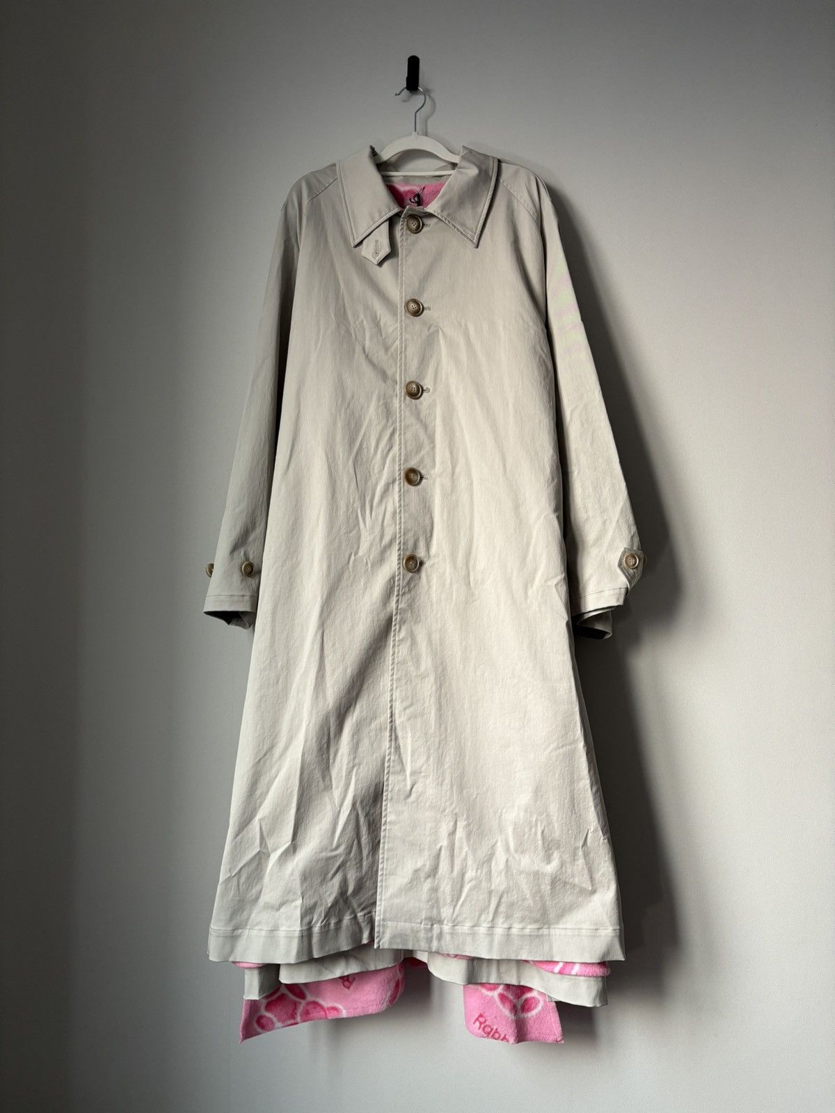 Prototypes Prototypes trench coat pink Size US XL / EU 56 / 4 - 4 Thumbnail