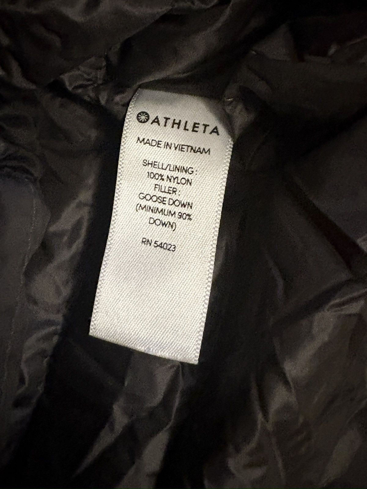Athleta Athleta Olive Green Quilted Goose Down Petite Puffer Jacket Size S / US 4 / IT 40 - 7 Thumbnail