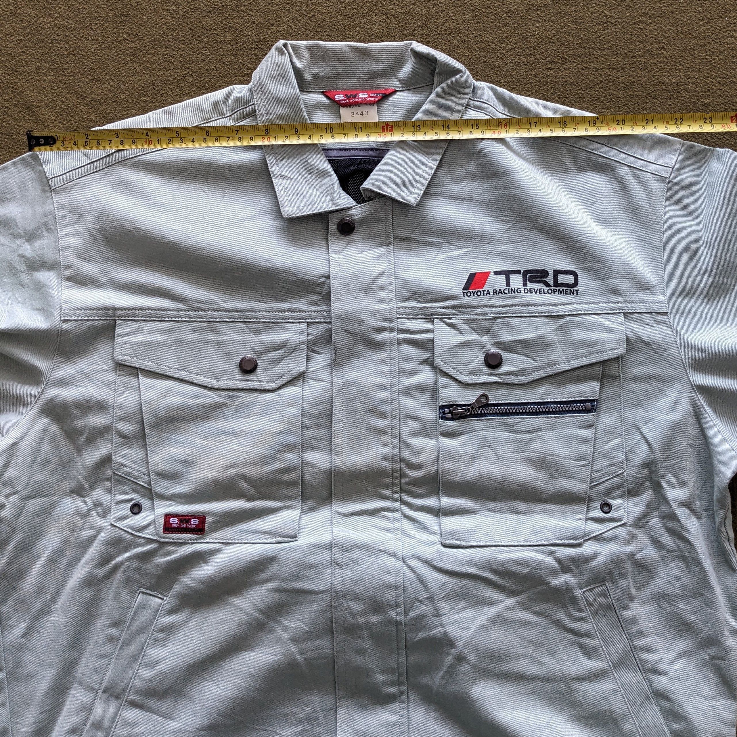 Japanese Brand Vintage TRD TOYOTA Racing Uniform Jacket Size US XXL / EU 58 / 5 - 6 Thumbnail